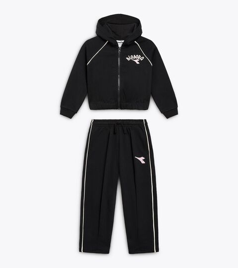 JG. TRACKSUIT HD FZ LOGO (BR), NEGRO Conjunto de chándal - Niña/Adolescente
JG. TRACKSUIT HD FZ LOGO (BR) NEGRO - Diadora