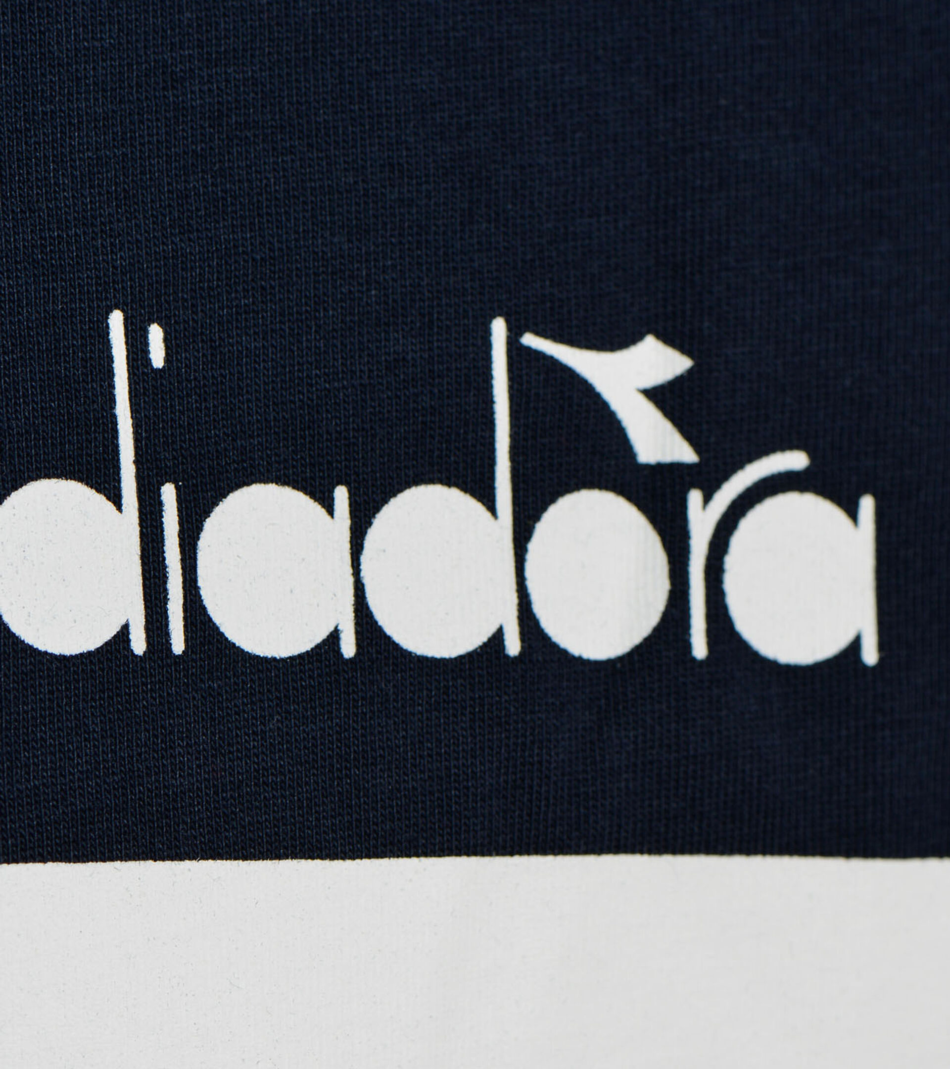 T-shirt - Homme SS T-SHIRT BLKBAR BLEU CORSAIRE - Diadora