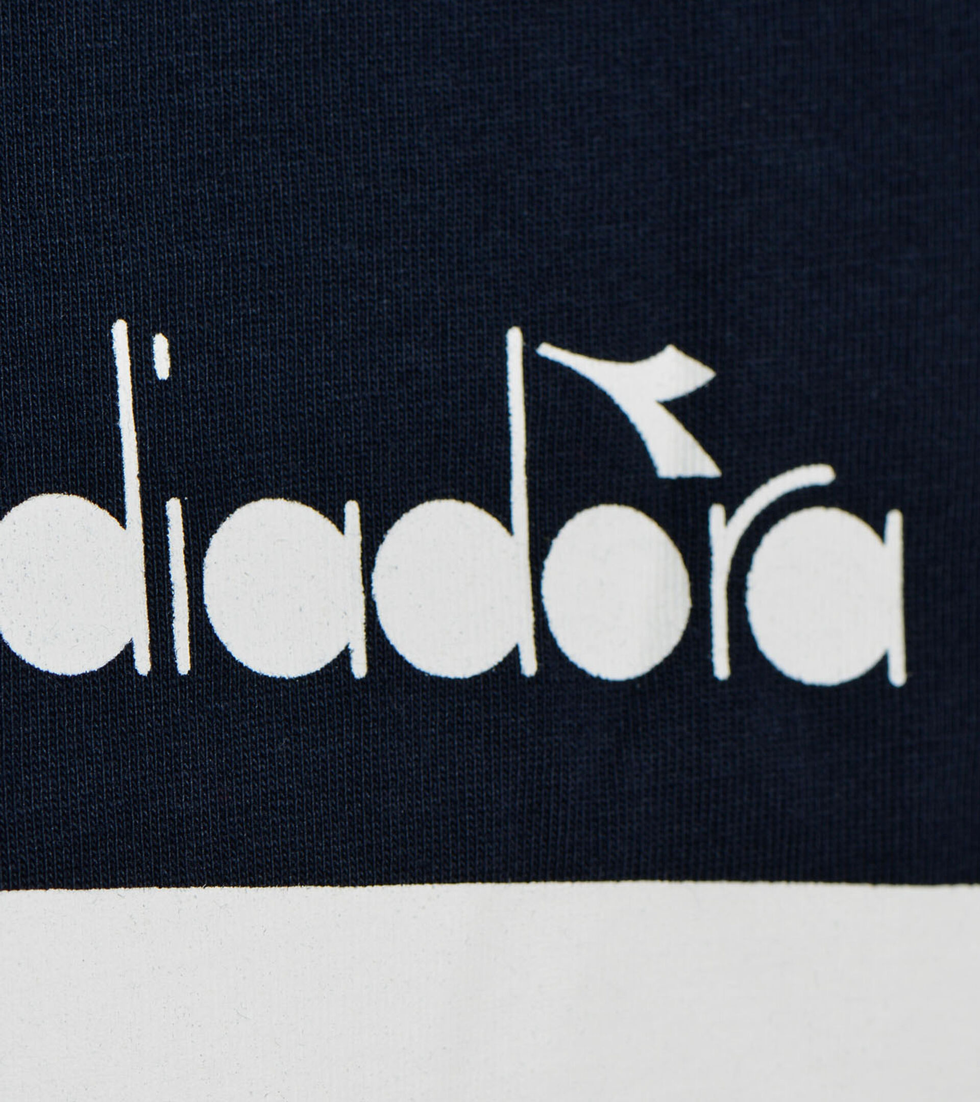 T-shirt - Men SS T-SHIRT BLKBAR BLUE CORSAIR - Diadora
