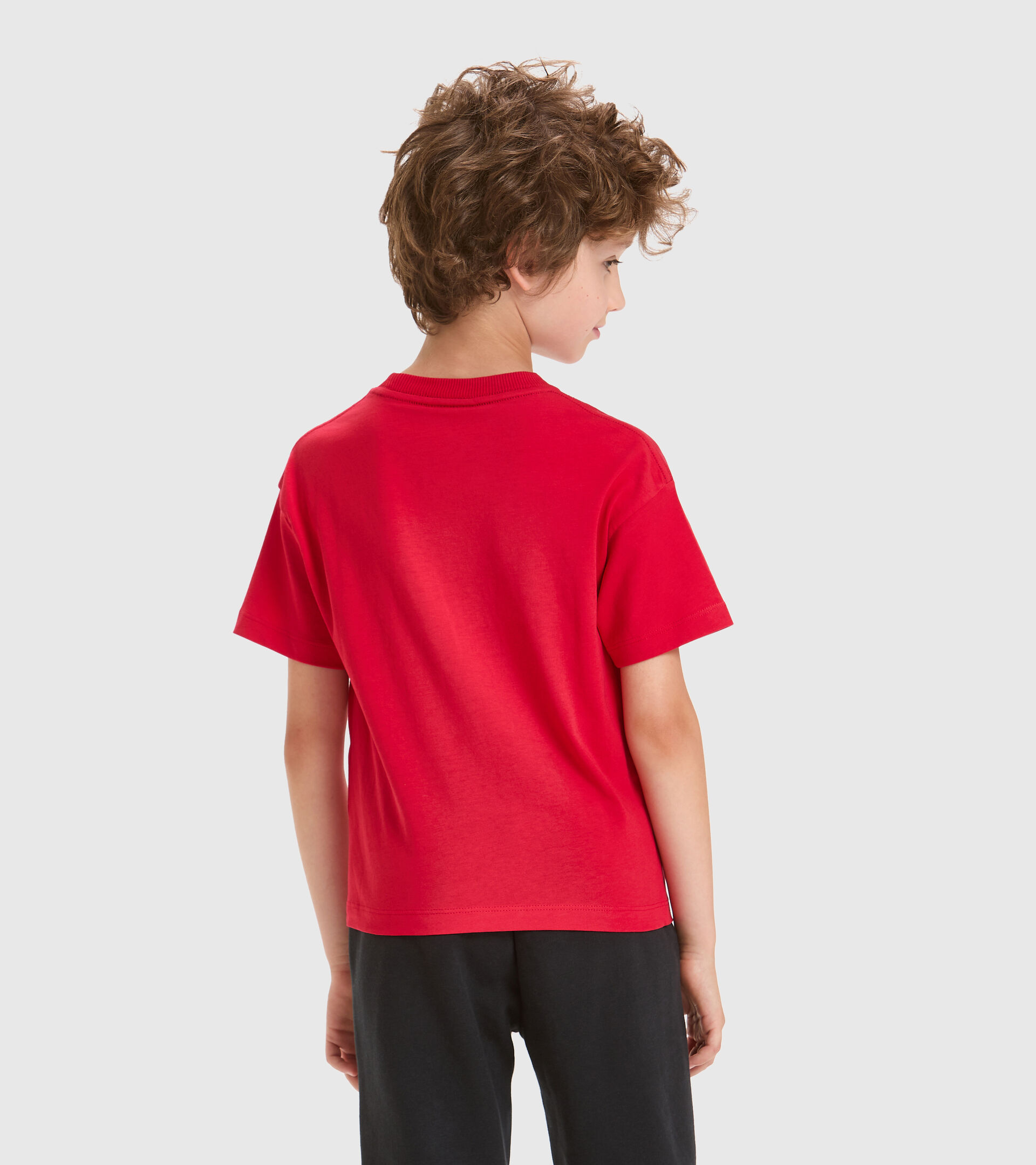 T-shirt - Kids JU.SS T-SHIRT CUBIC TANGO RED - Diadora