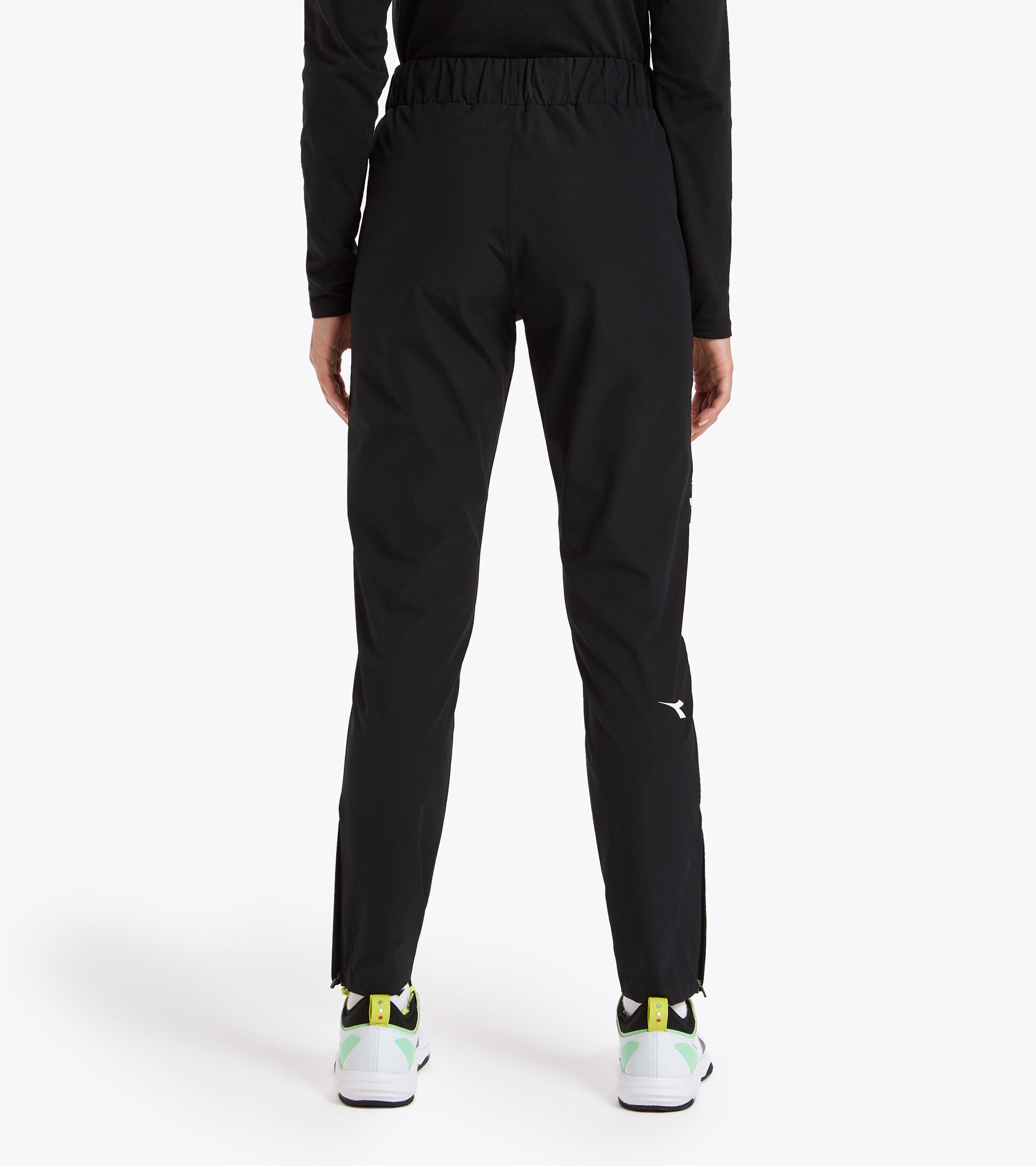 Tennis trousers - Women L. PANTS CHALLENGE BLACK - Diadora