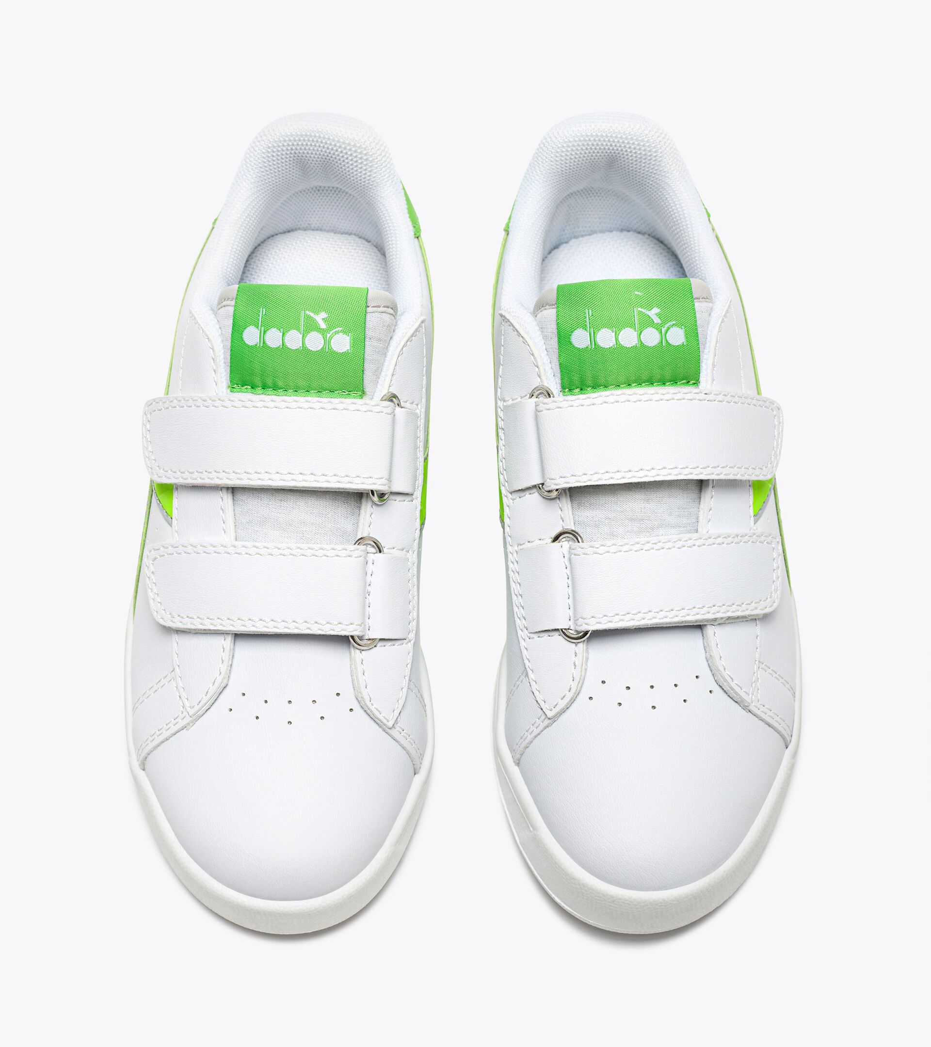 Sports shoes - Kids - 4-8 years GAME P VIRTUAL PS WHITE/GREEN FLASH - Diadora