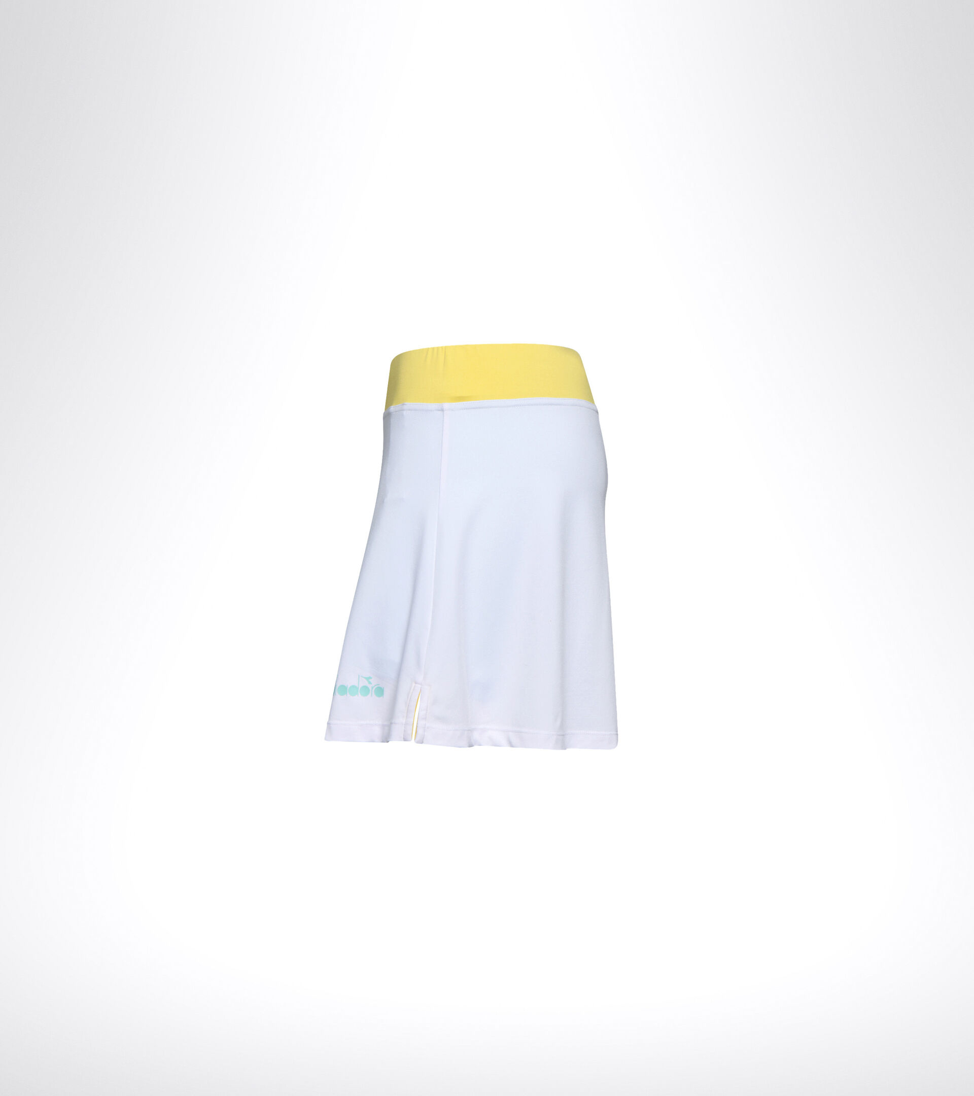 Jupe de tennis - Femme L. SKIRT EASY TENNIS BIANCO OTTICO/AZZURRO TINTA - Diadora