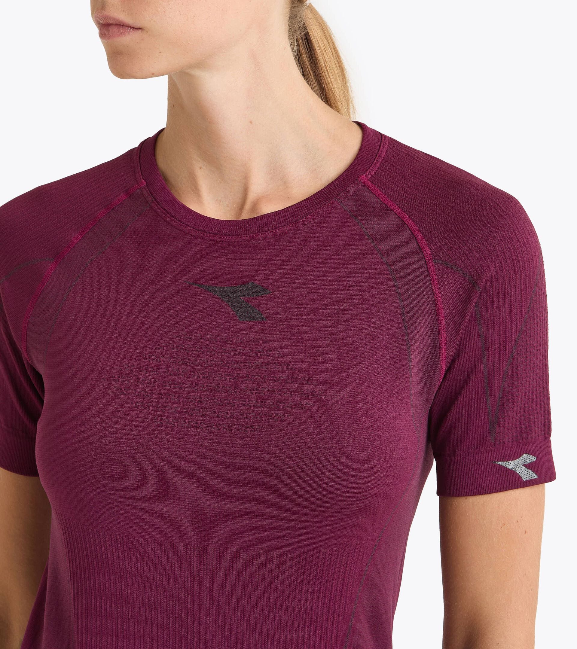 Camiseta t&eacute;cnica Made In Italy&sect;Running&sect;Mujer STRATOZERO SS T-SHIRT W ROJO BANDERA - Diadora