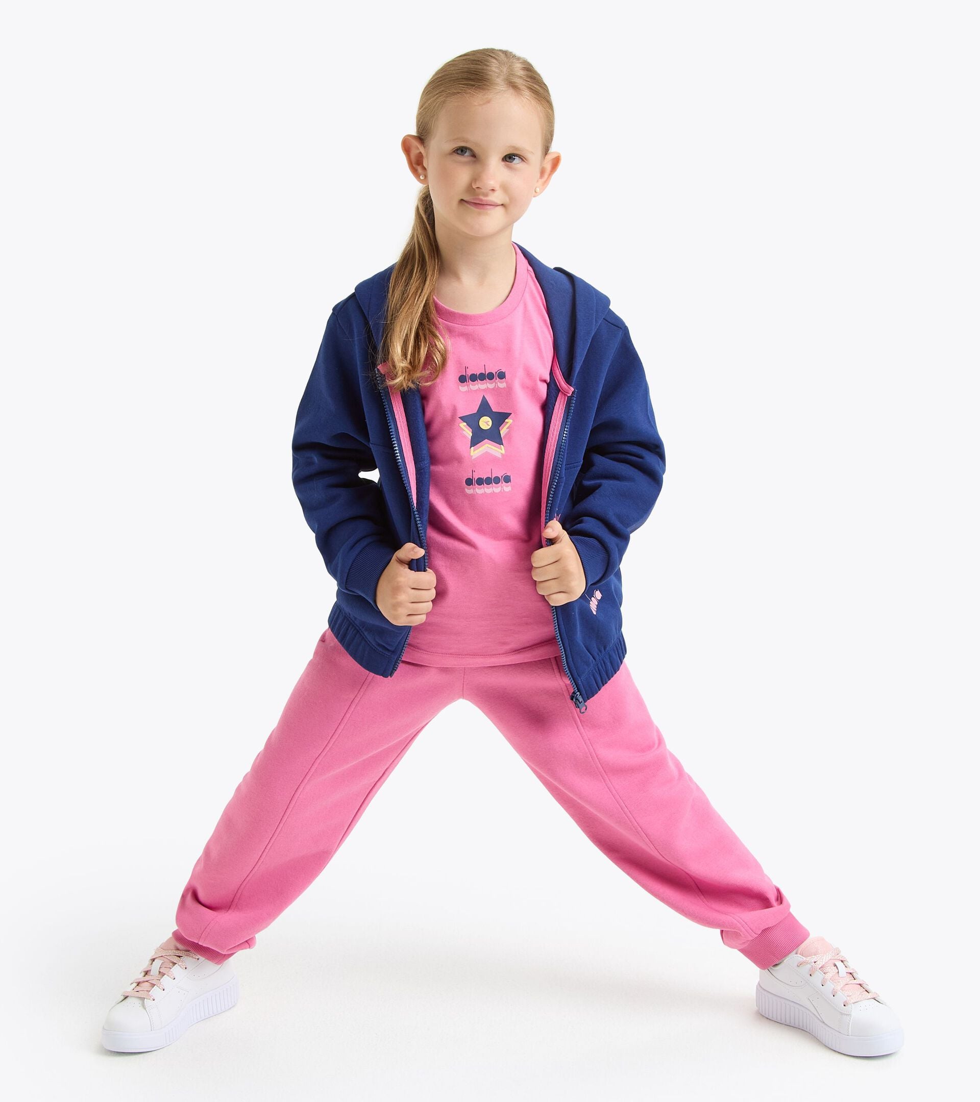 JU. TRACKSUIT FZ LOGO (FT) Conjunto De Chándal - Niños Y Niñas