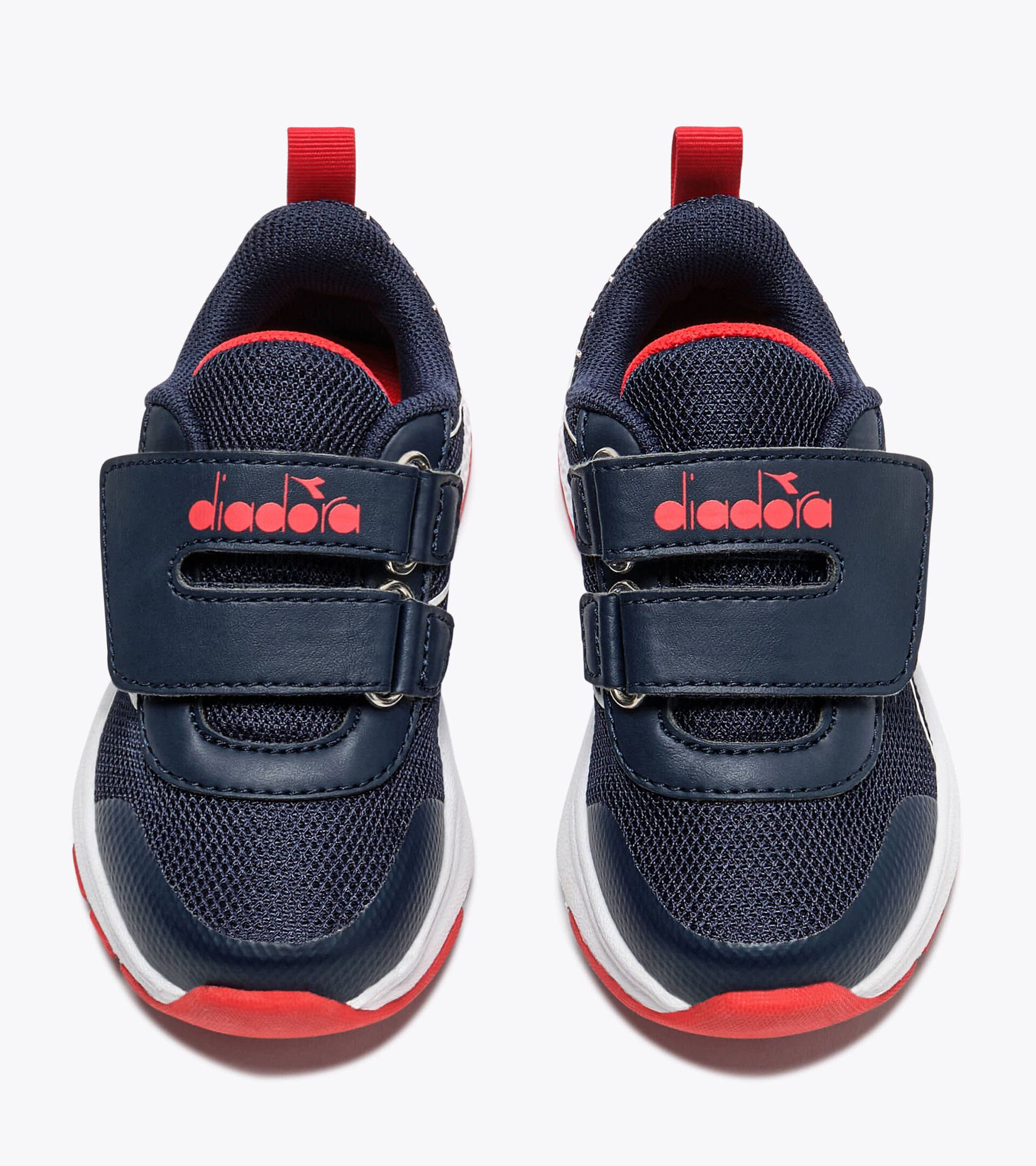 Kids&rsquo; sports shoe - 1 to 3 years
 FALCON 6 I BLUE CORSAIR/WHITE - Diadora