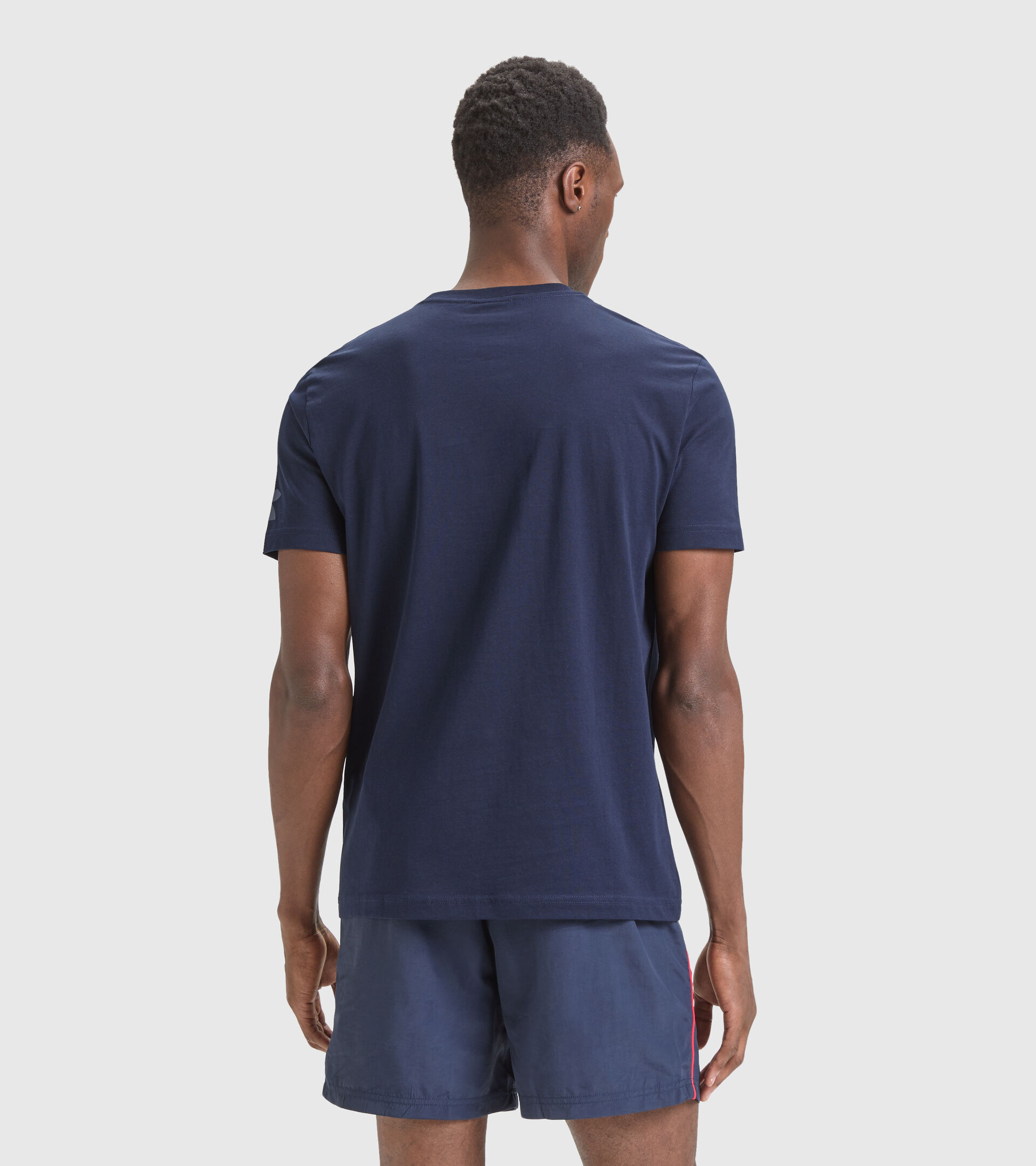 Cotton T-shirt - Men T-SHIRT SS TWIST CLASSIC NAVY - Diadora