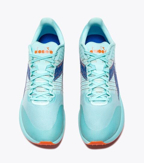 Scarpa chiodata da pista - Unisex VELOCITA CARBON AZZ CENTRO BENESSERE/BLU LAPIS - Diadora