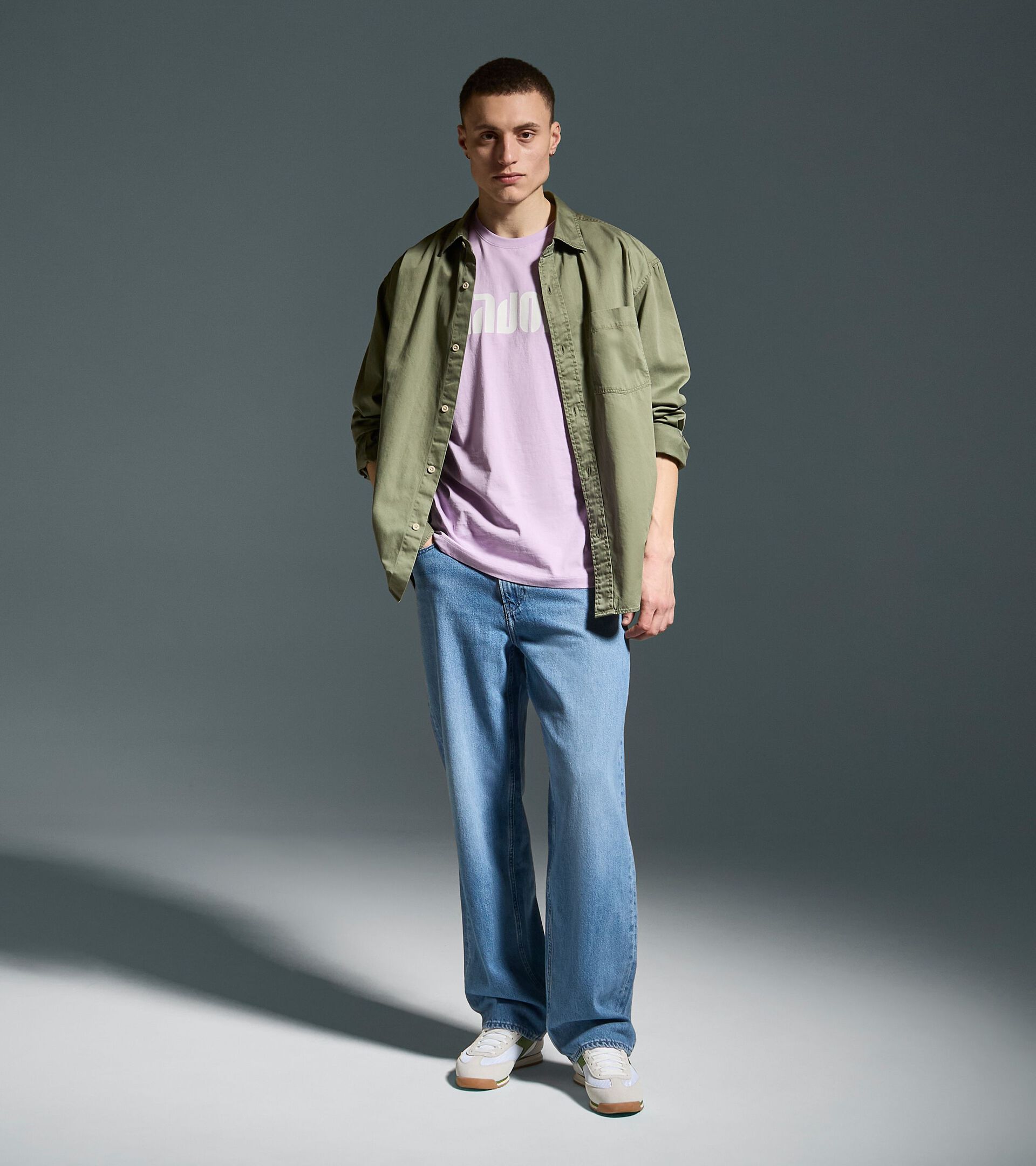 T-shirt - All-gender T-SHIRT SS ATHL. LOGO WING VIOLET - Diadora