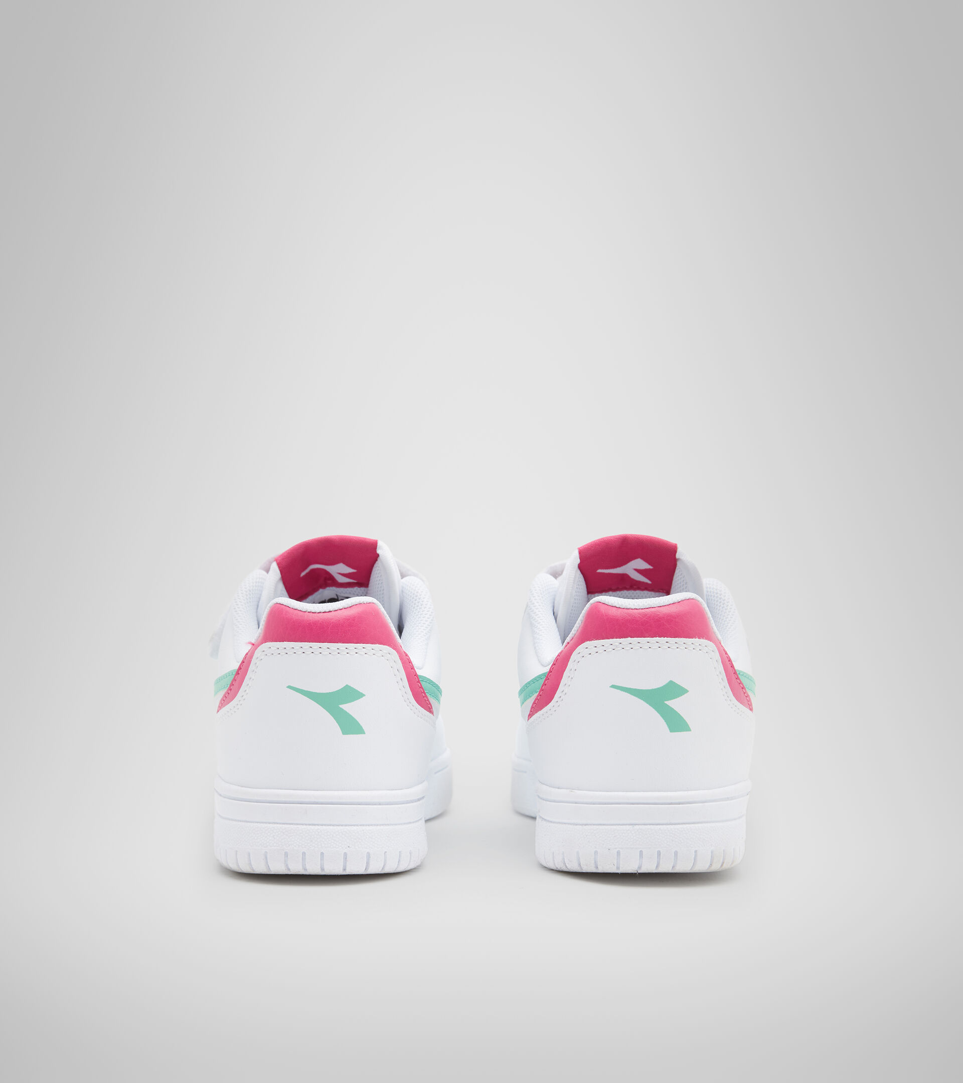 Sports shoes - Kids 4-8 years RAPTOR LOW PS WHITE/BISCAY BAY - Diadora