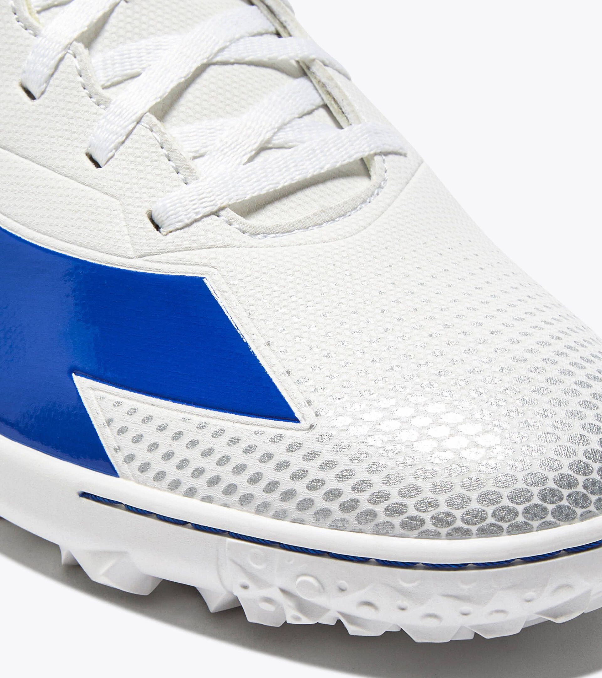 Calcio boots for synthetic grounds - Men’s PICHICHI 8 TFR WHITE/ROYAL - Diadora