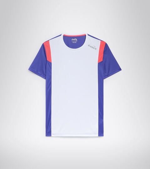 SS T-SHIRT RUN, BLANCO VIVO Camisetas de entrenamiento - Hombre SS T-SHIRT RUN BLANCO VIVO - Diadora