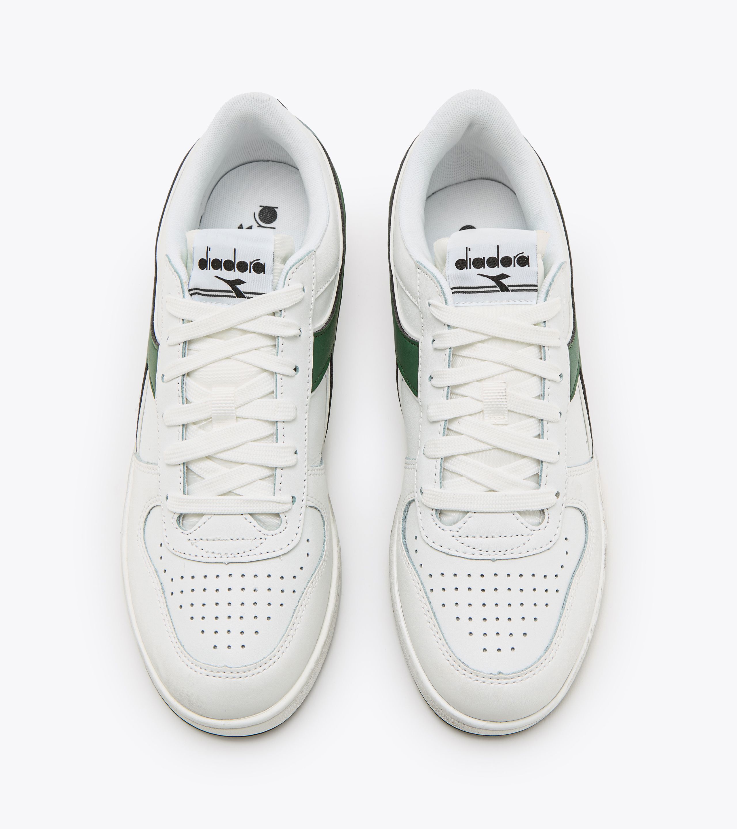 Diadora white green outlet