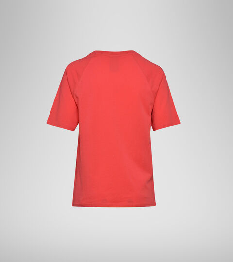 L.SS T-SHIRT CHROMIA OC, ROJO GERANIO Camiseta - Mujer L.SS T-SHIRT CHROMIA OC ROJO GERANIO - Diadora