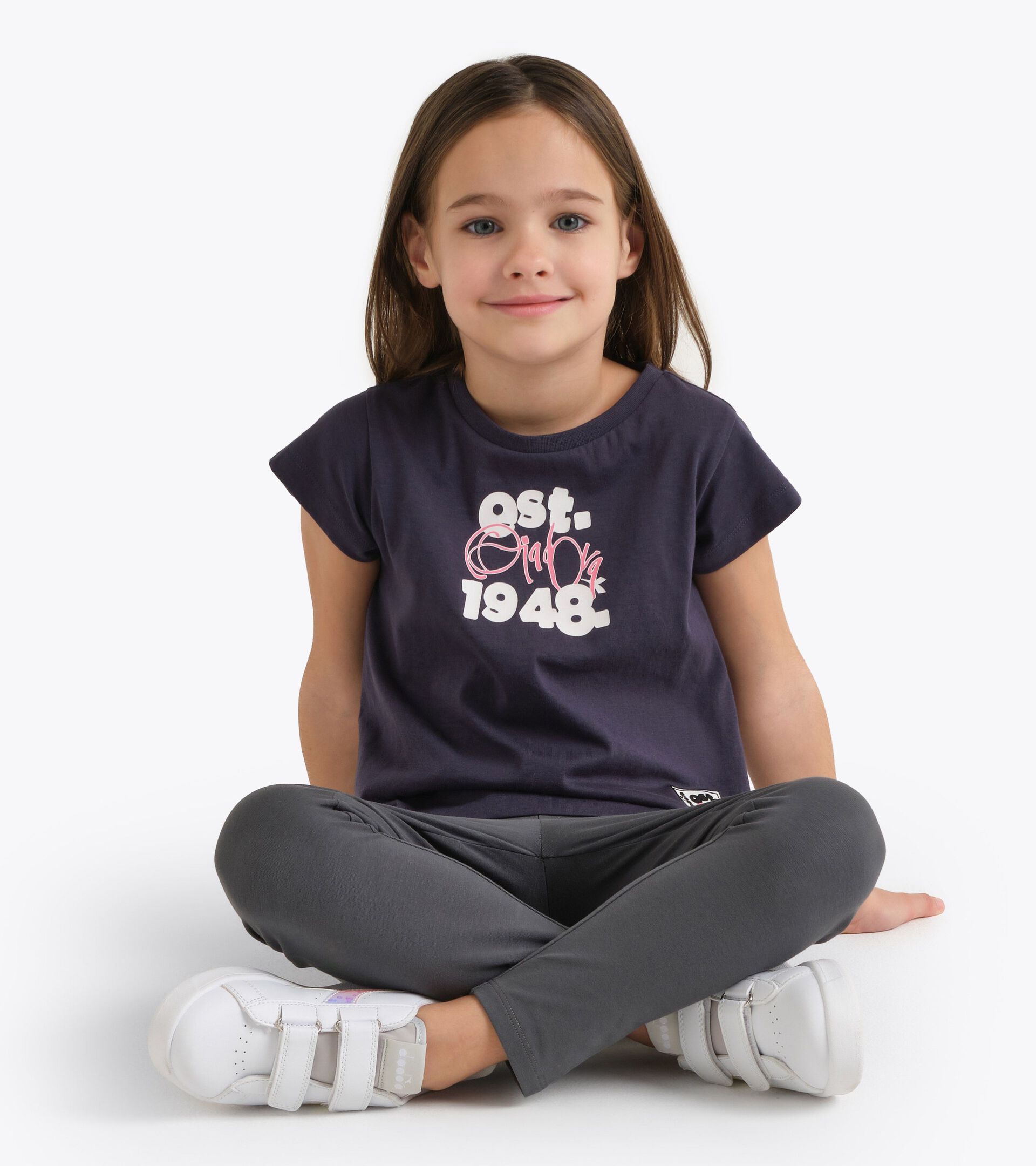 T-Shirts - M&auml;dchen
 JG. T-SHIRT SS ESS. SPORTS NACHTSBLAU - Diadora