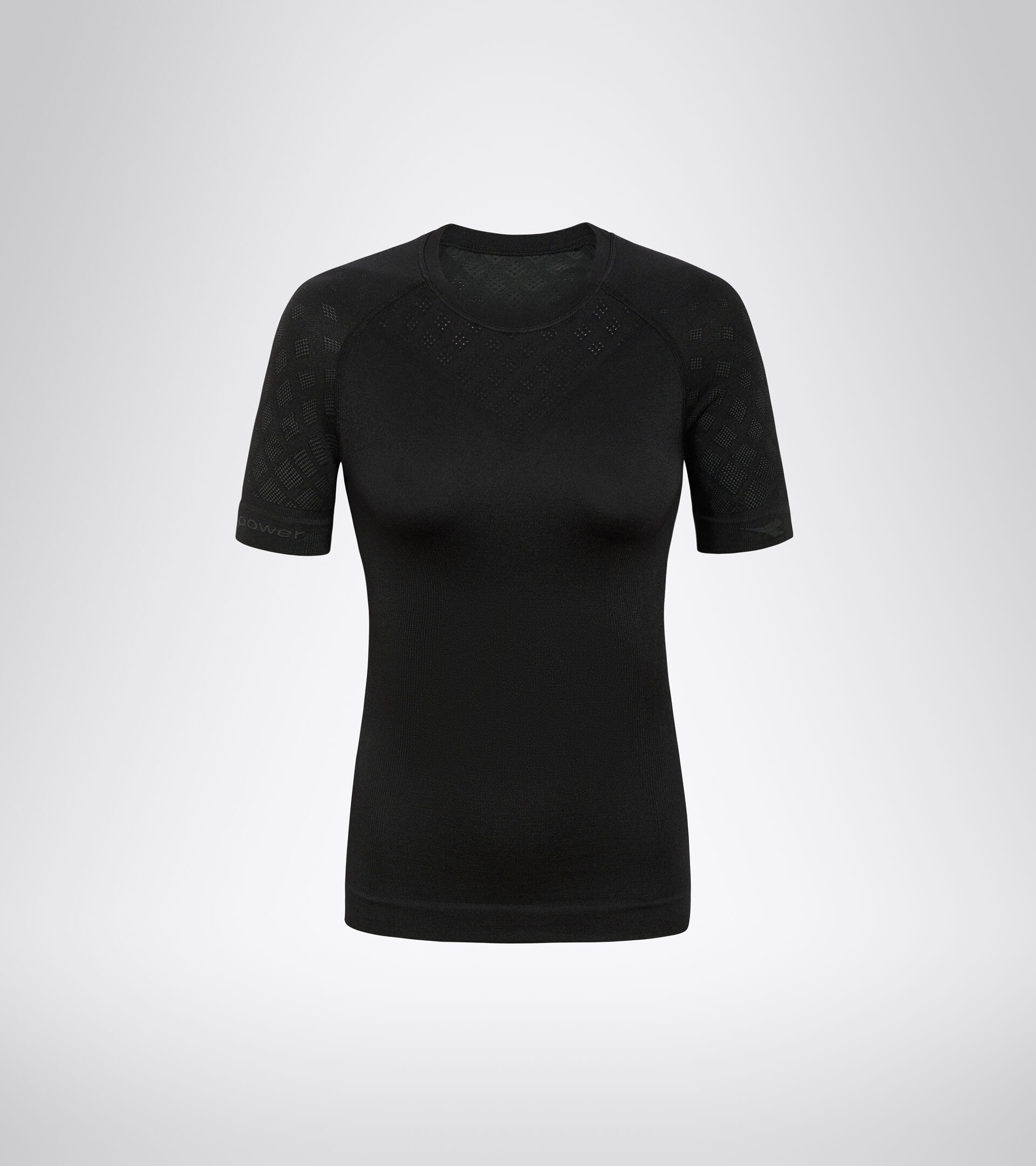 Short-sleeved training t-shirt - Women L. SS T-SHIRT ACT BLACK - Diadora