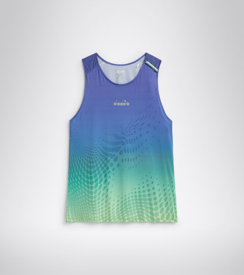 SUPER LIGHT TANK BE ONE, WATERY MURRINA Débardeur de running très léger - Homme SUPER LIGHT TANK BE ONE WATERY MURRINA - Diadora