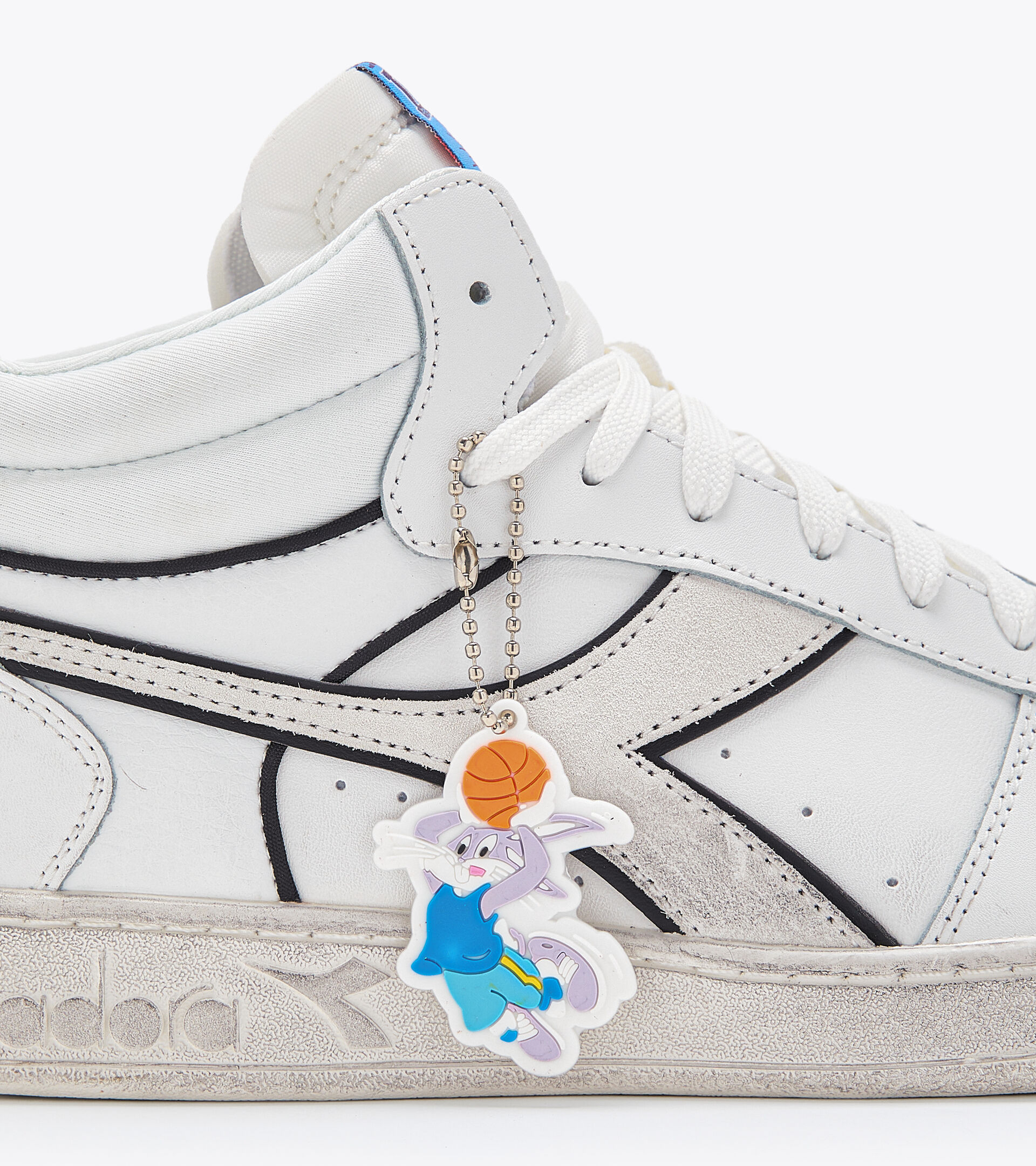 Sporty sneakers - Unisex MAGIC BASKET DEMI BUNNY ICONA WHITE - Diadora