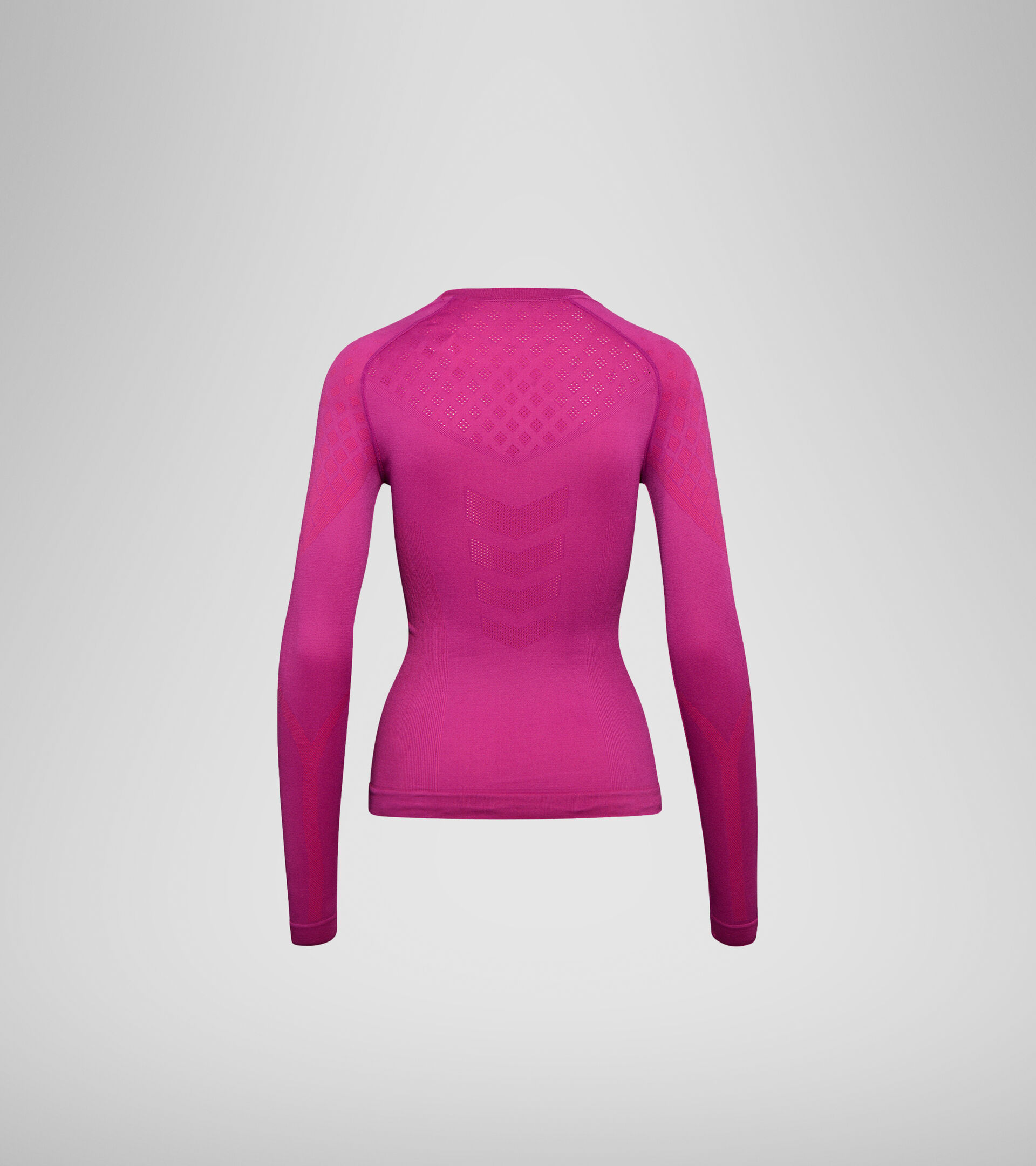 Long-sleeved training t-shirt - Women L. LS T-SHIRT ACT VIOLET RASPBERRY - Diadora