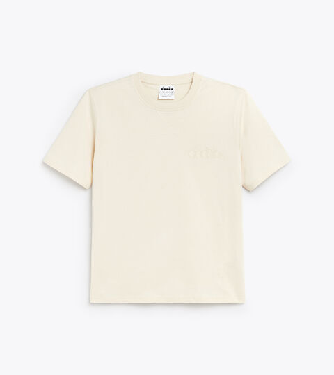 T-SHIRT SS SPW LOGO, WHITE SWAN Cotton t-shirt - Gender neutral T-SHIRT SS SPW LOGO WHITE SWAN - Diadora