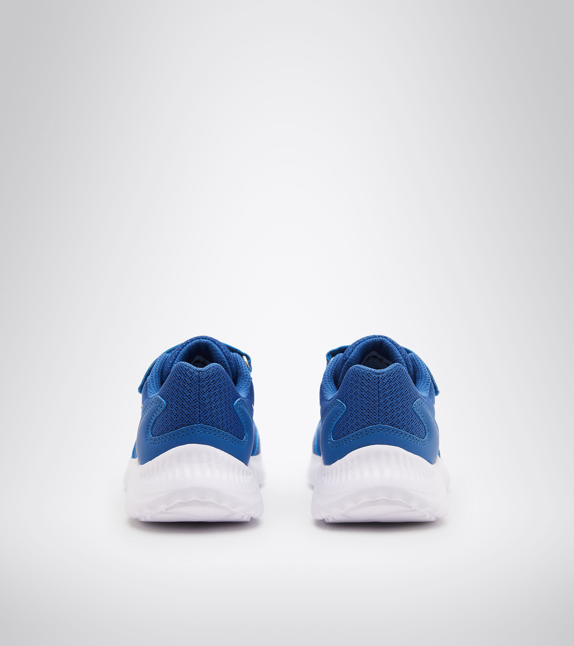 Junior velcro-strap running shoe - Unisex ROBIN 3 JR V FEDERAL BLUE/WHITE - Diadora