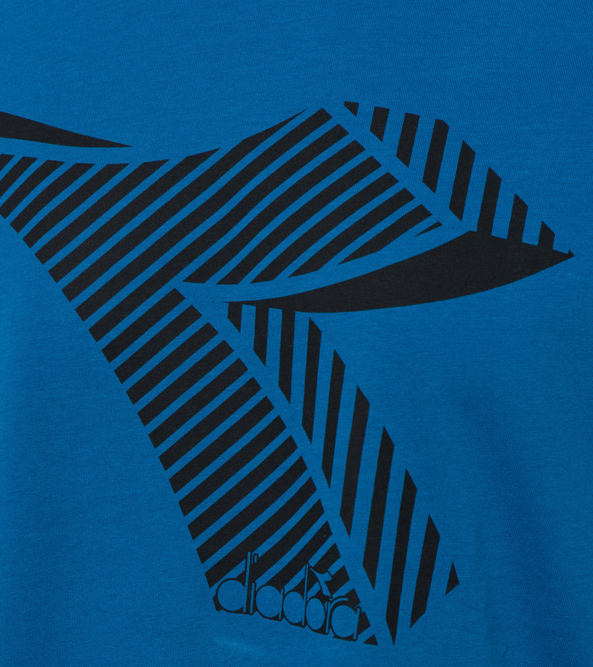 T-shirt - Men T-SHIRT SS FREGIO CLUB MYKONOS BLUE - Diadora