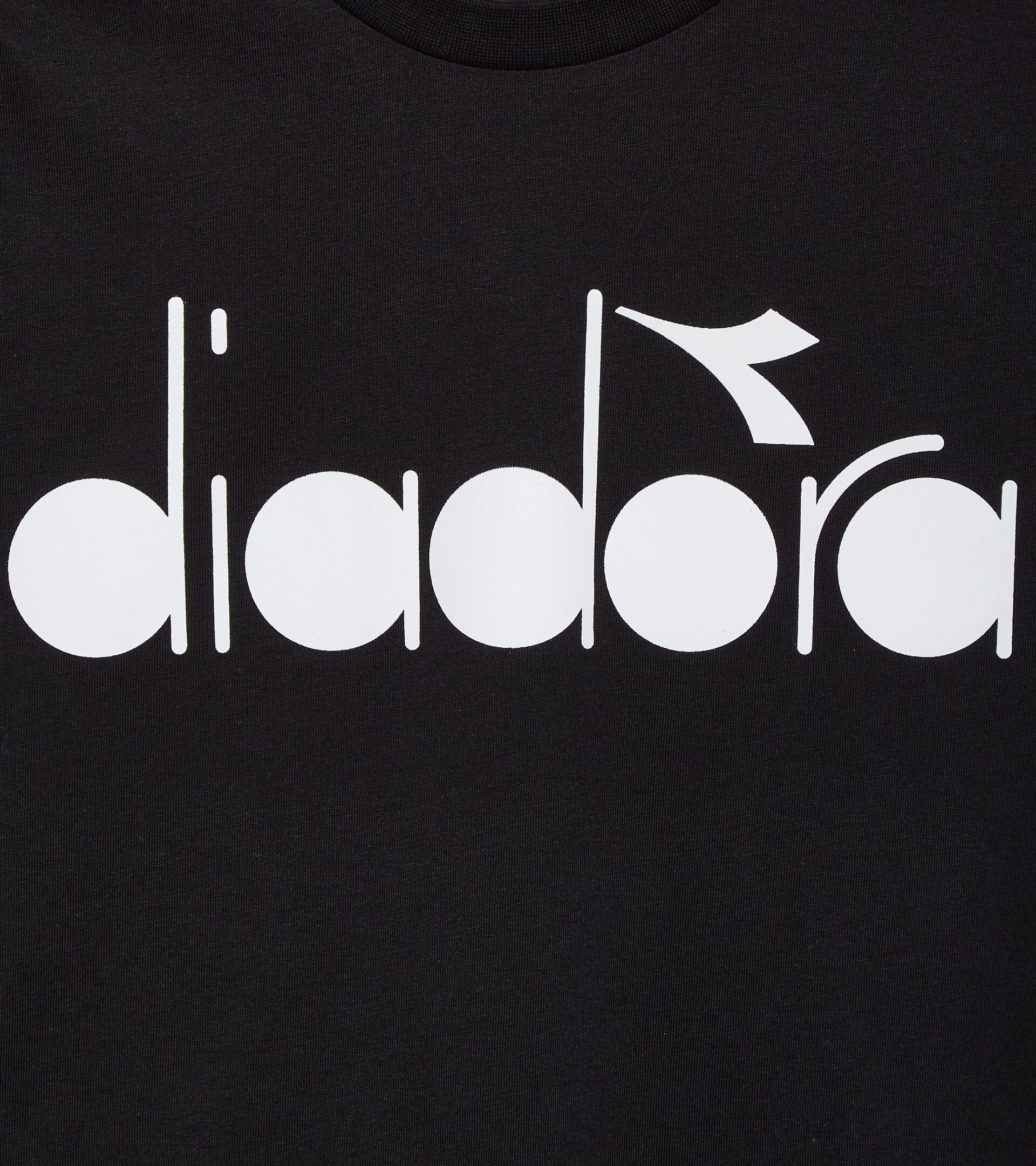 100% cotton tee - Boy
 JB.T-SHIRT SS LOGO NATURE BLACK - Diadora