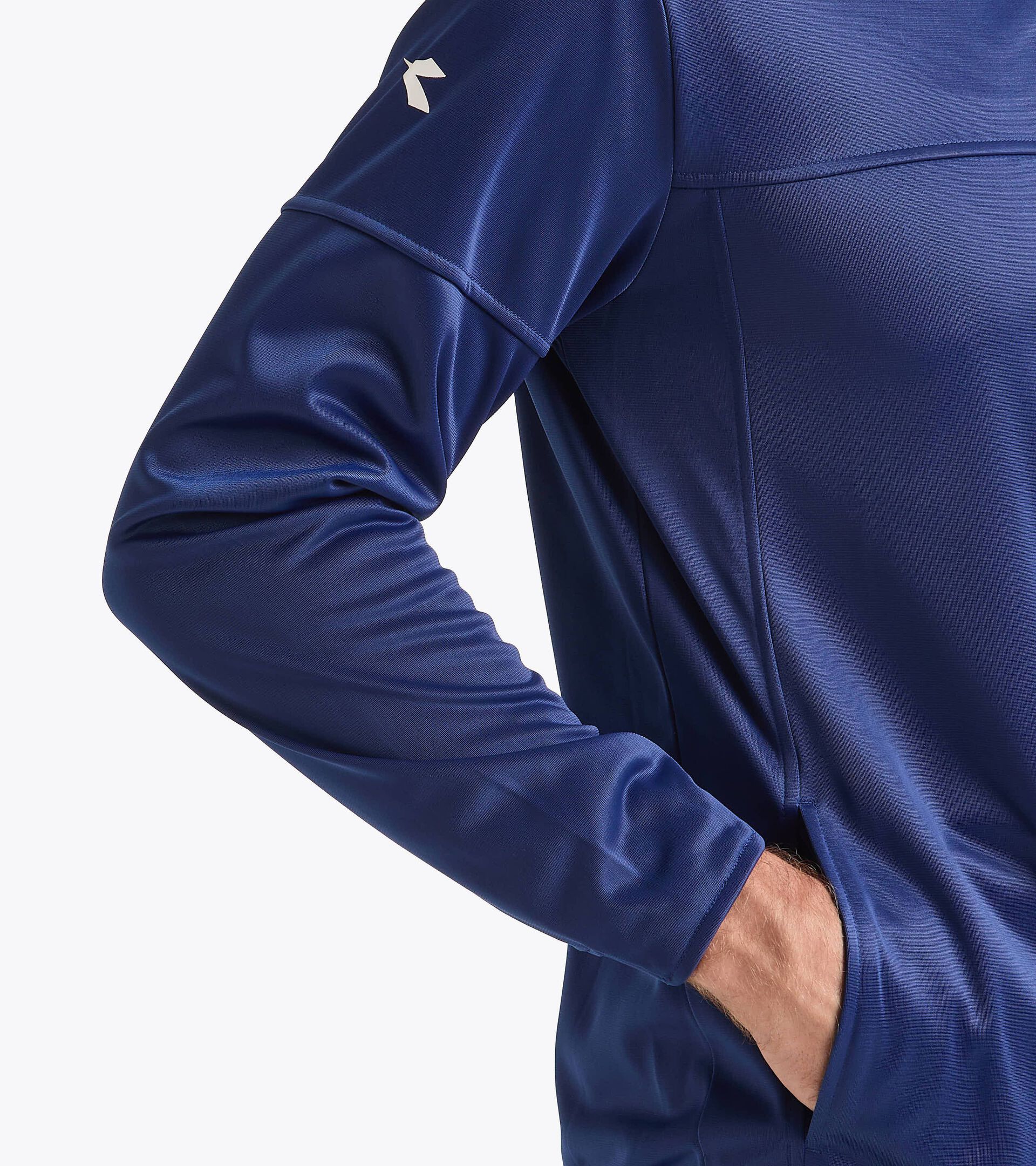Veste de tennis - Homme JACKET COURT DIADORA CLUB BLEU DOMAINE - Diadora