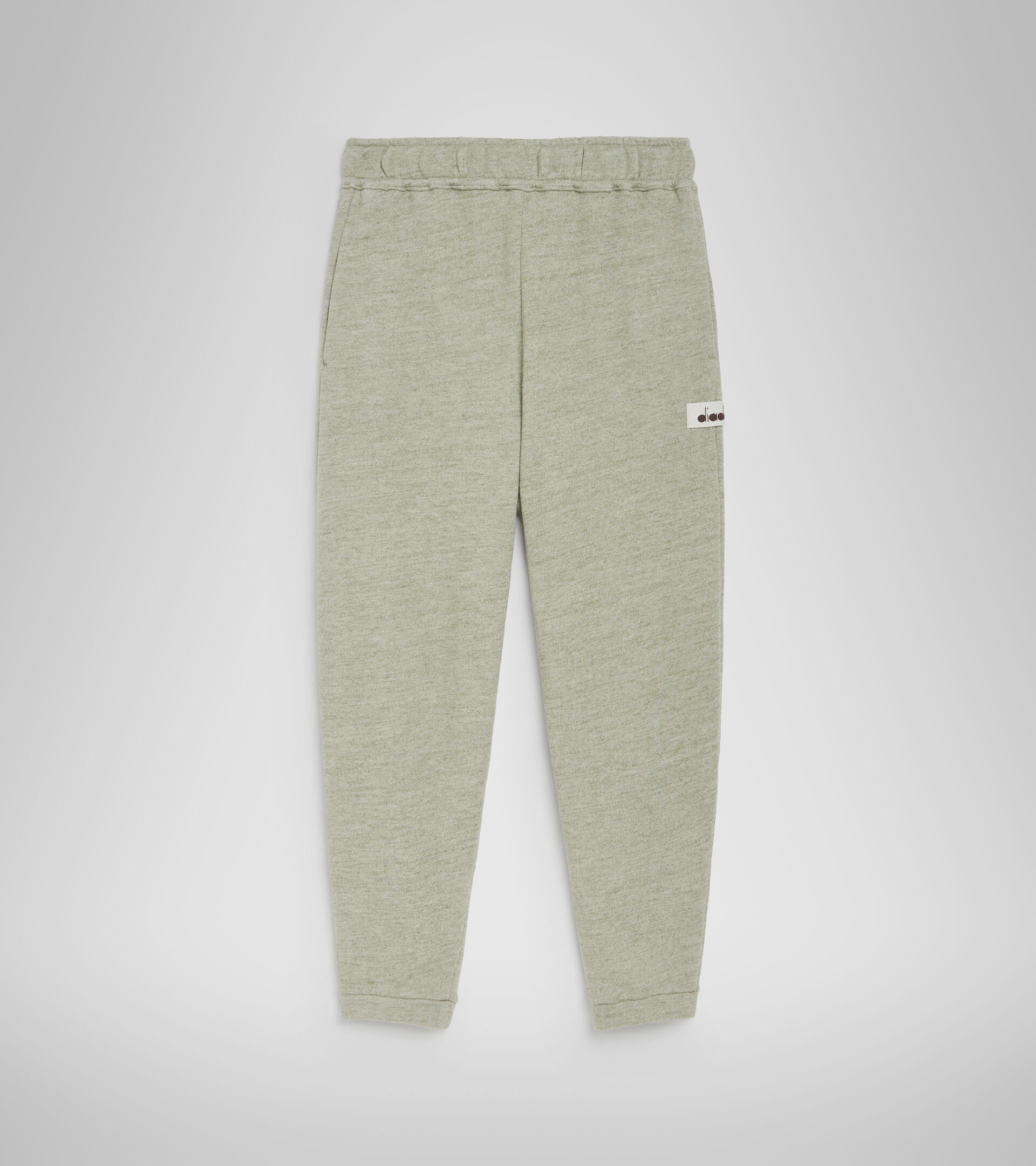 Sports trousers - Women L. PANT MANIFESTO 2030 DESERT SAGE MELANGE - Diadora