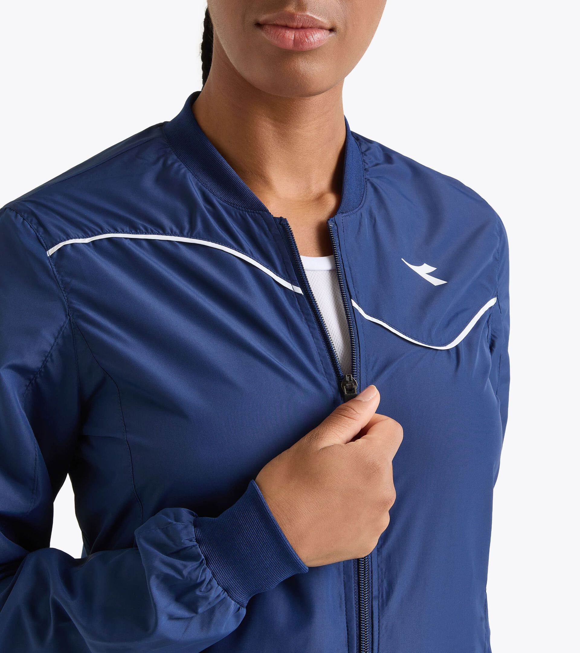 Giacca da tennis - Donna L. JACKET COURT BLU ESTATE - Diadora