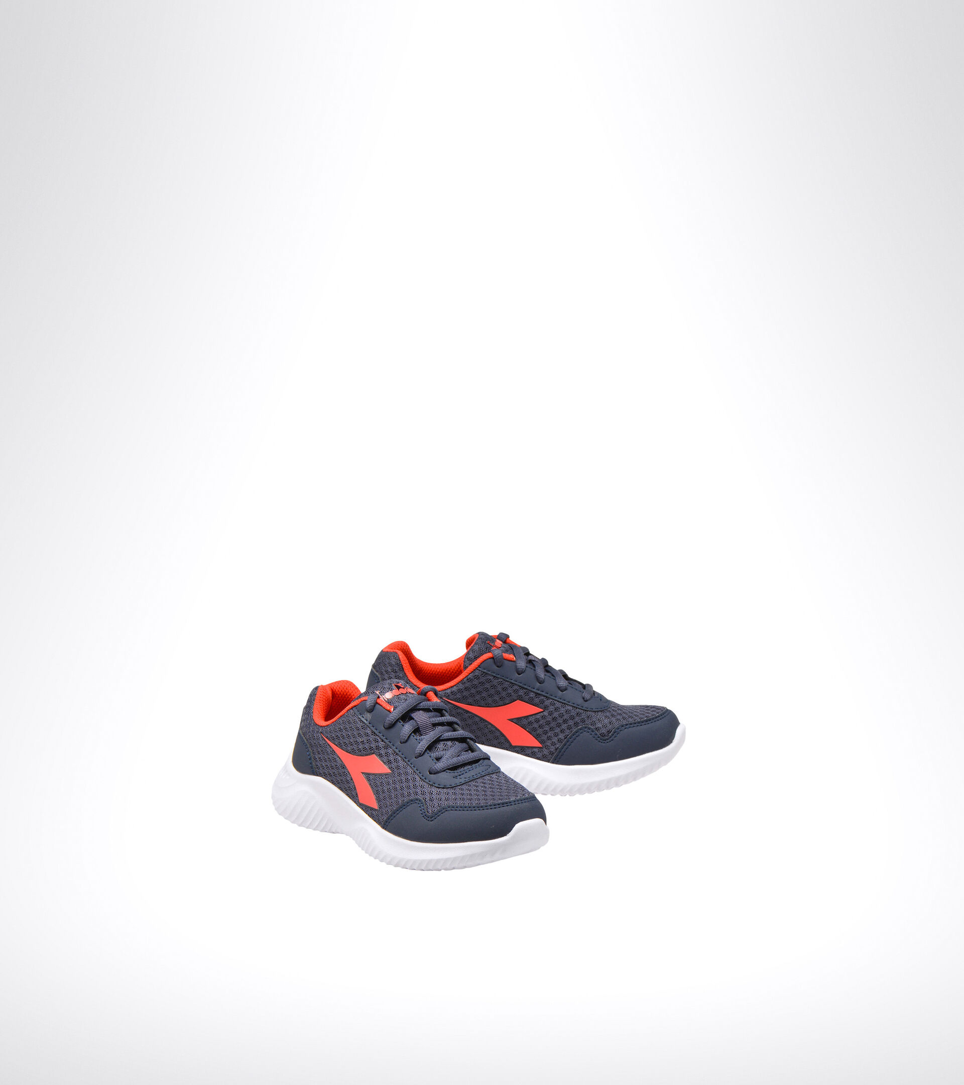 Running shoe - Unisex kids ROBIN 2 JR ESTATE BLUE/HIGH RISK RED - Diadora