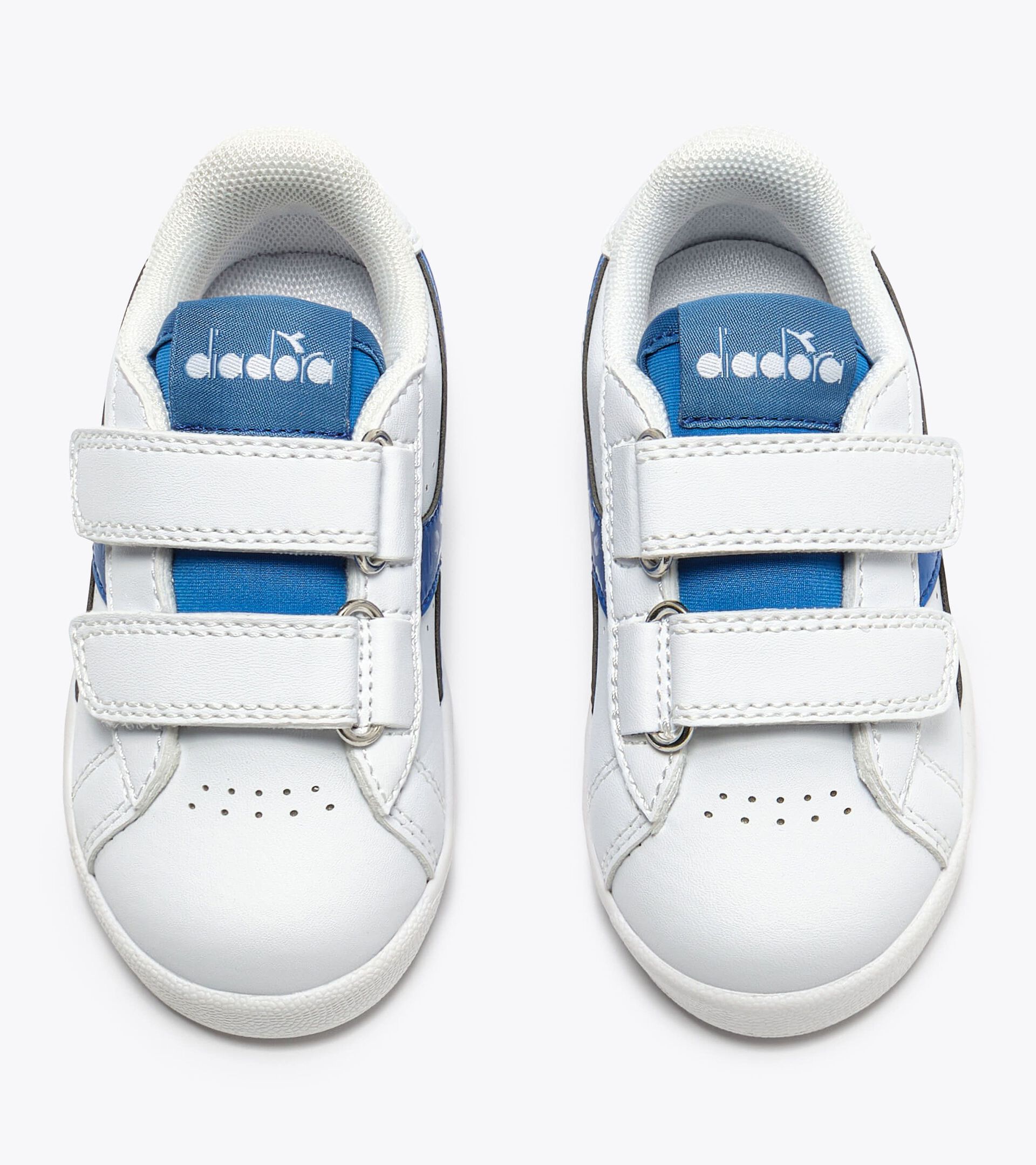 Velcro-closure kids&rsquo; shoe - 1 to 4 years old GAME P POOL TD VALLARTA BLUE - Diadora