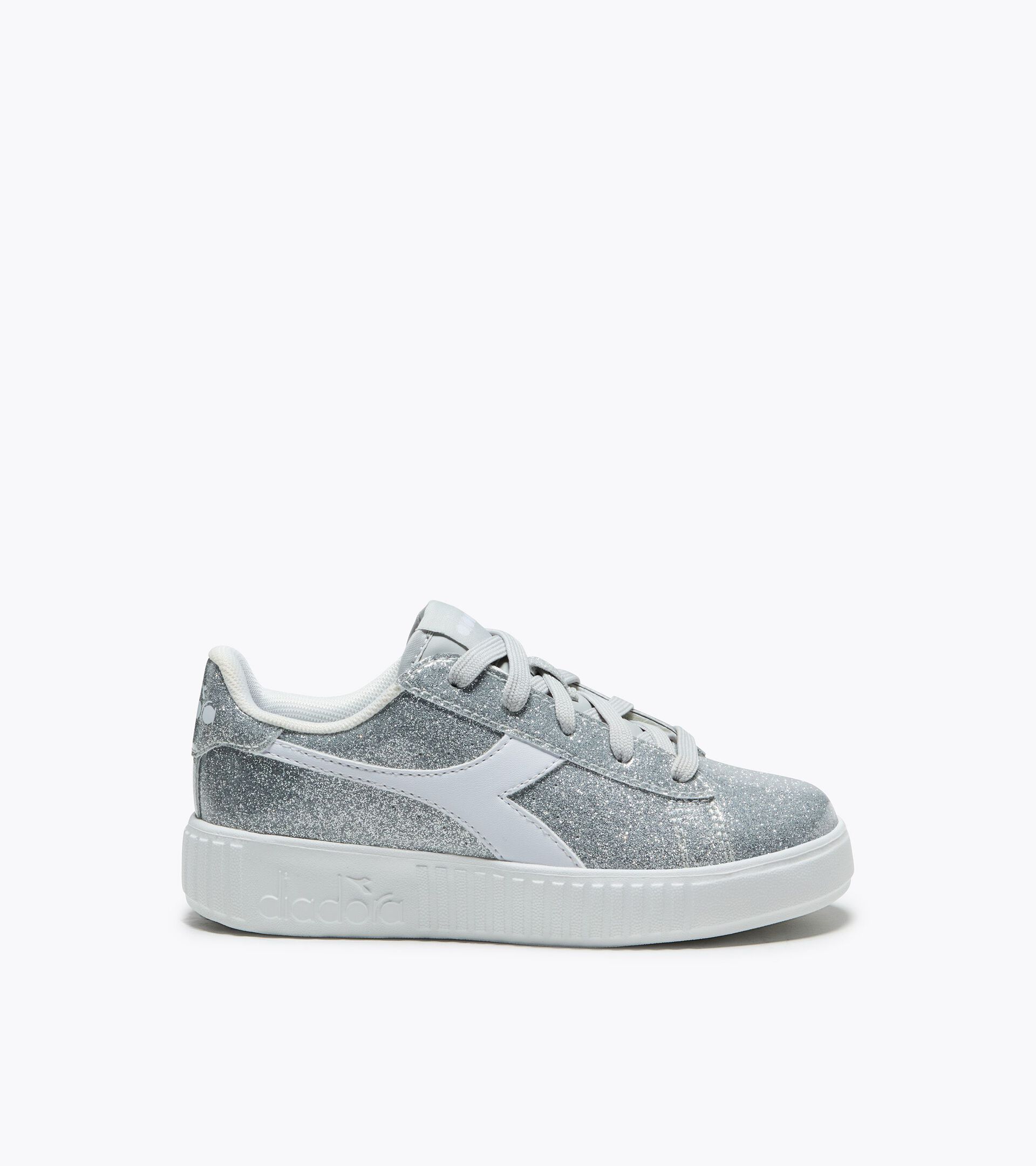 Shoes - Boys and girls - 4-8 years GAME STEP DIAMOND PS SILVER - Diadora