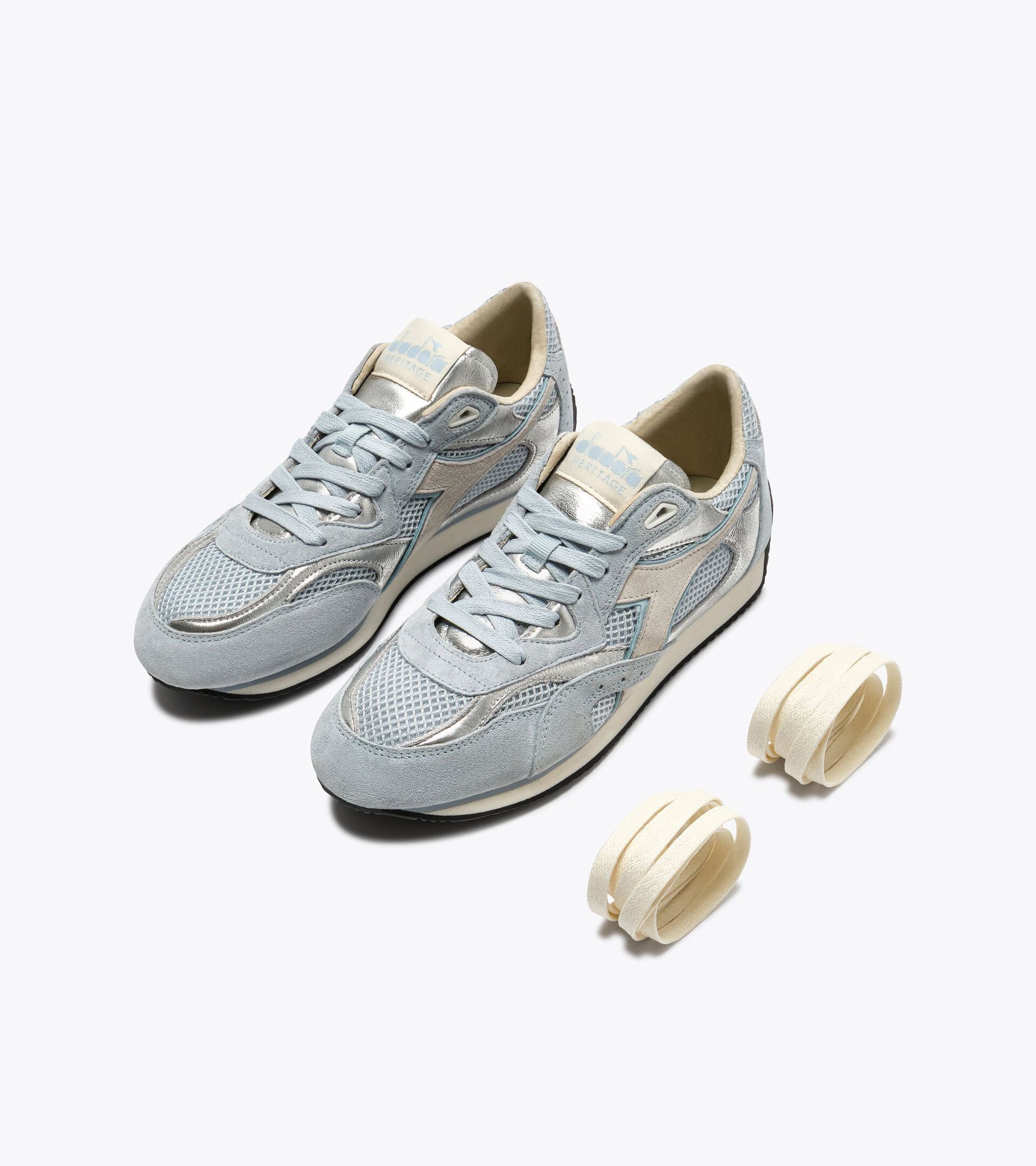 Sneakers Heritage en cuir - Profil bas - Pour tous les genres EQUIPE REVENGE SW WN BLEU NIL - Diadora