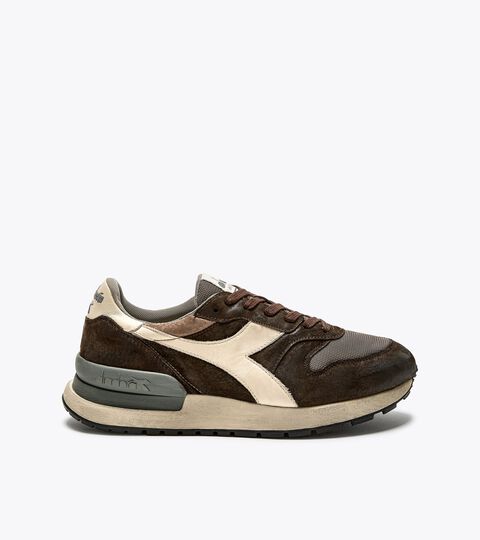 Zapatillas Heritage - Hombre CONQUEST SUEDE SW MARRON PIZARRA - Diadora