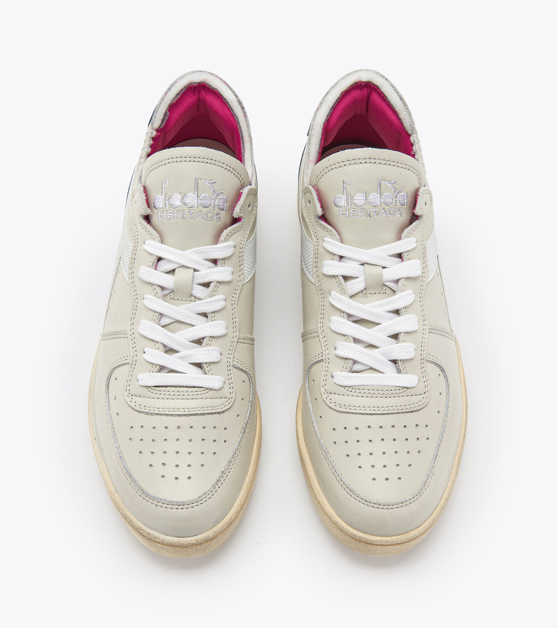 Heritage-Schuh - Unisex MI BASKET ROW CUT HELLGRAU - Diadora