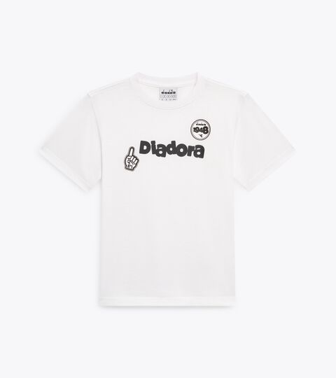 Cotton t-shirt - Boy
 JB. T-SHIRT SS ESS. SPORTS BL OPTICAL WHITE - Diadora