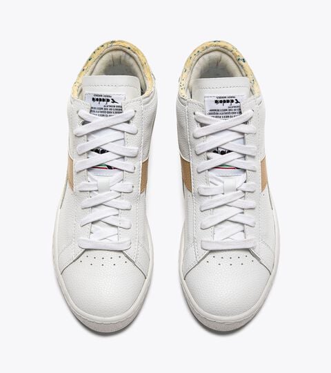 GAME ROW CUT 2030, WHITE/WOOD ASH Sporty sneakers - Gender neutral GAME ROW CUT 2030 WHITE/WOOD ASH - Diadora