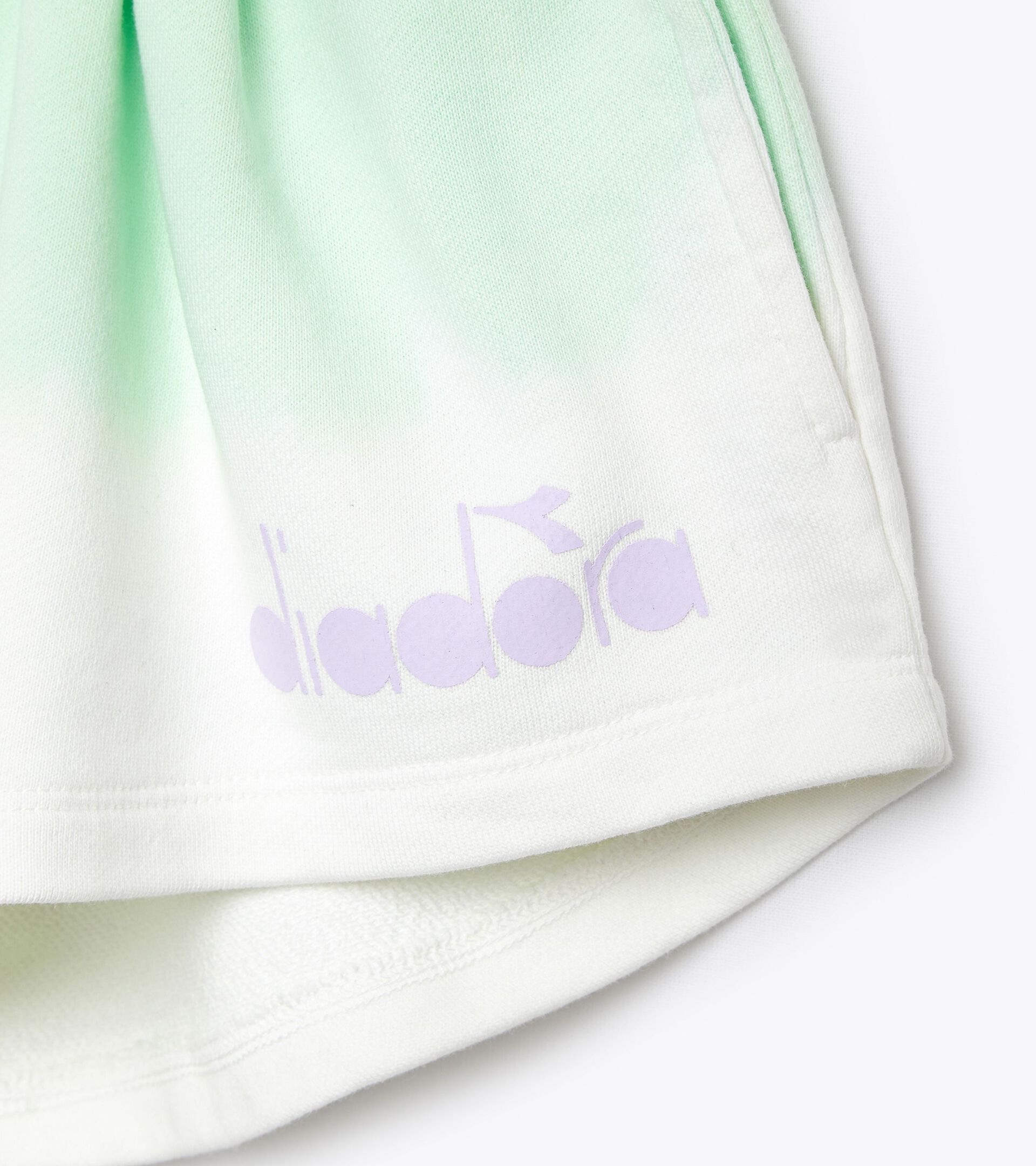 Tie-dye shorts - Girl JG.SHORT TIE DYE GREEN PASTEL - Diadora