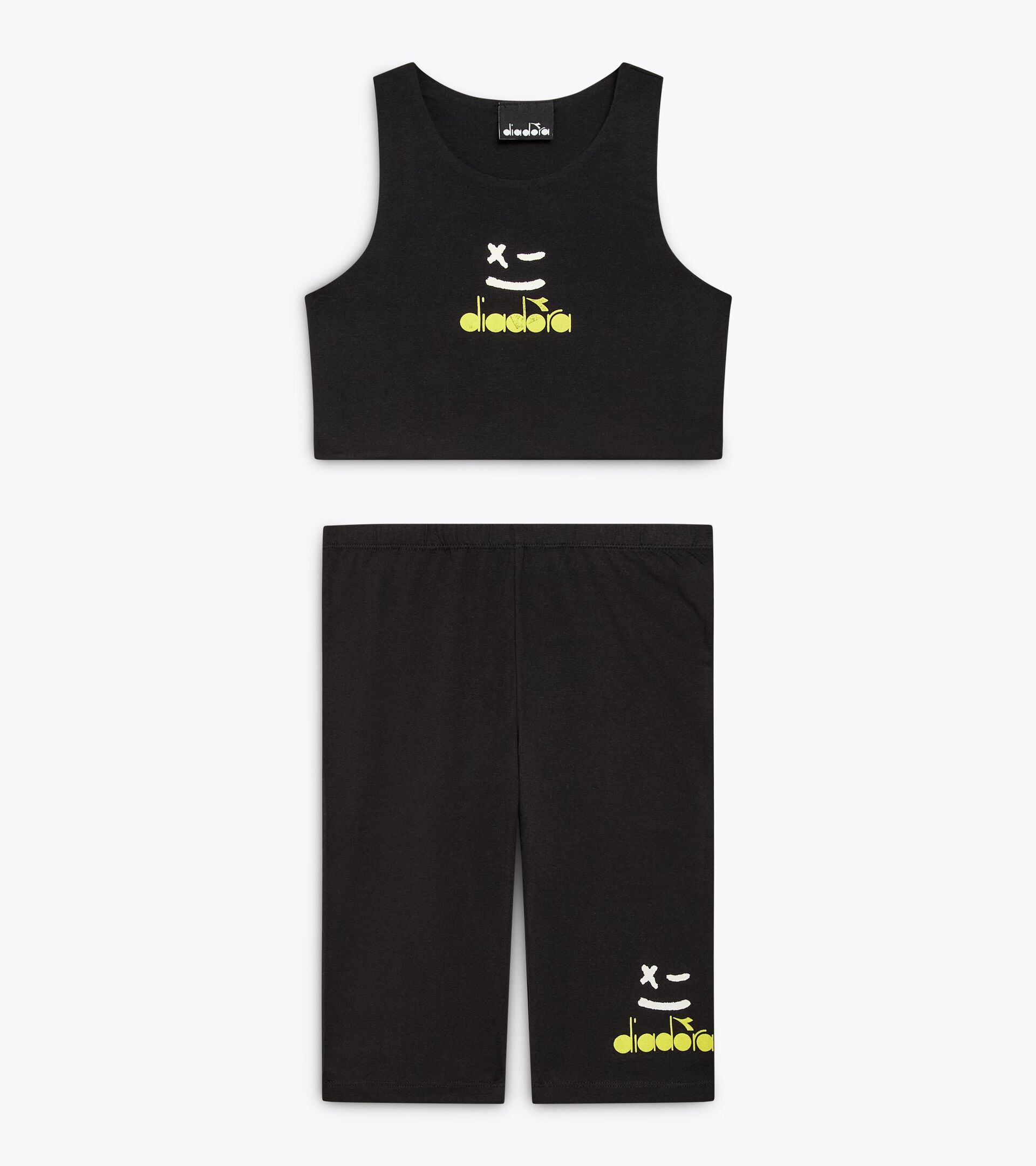 Sport suit - Fit comfort - Girl JG. SET CYCLIST BLACK - Diadora