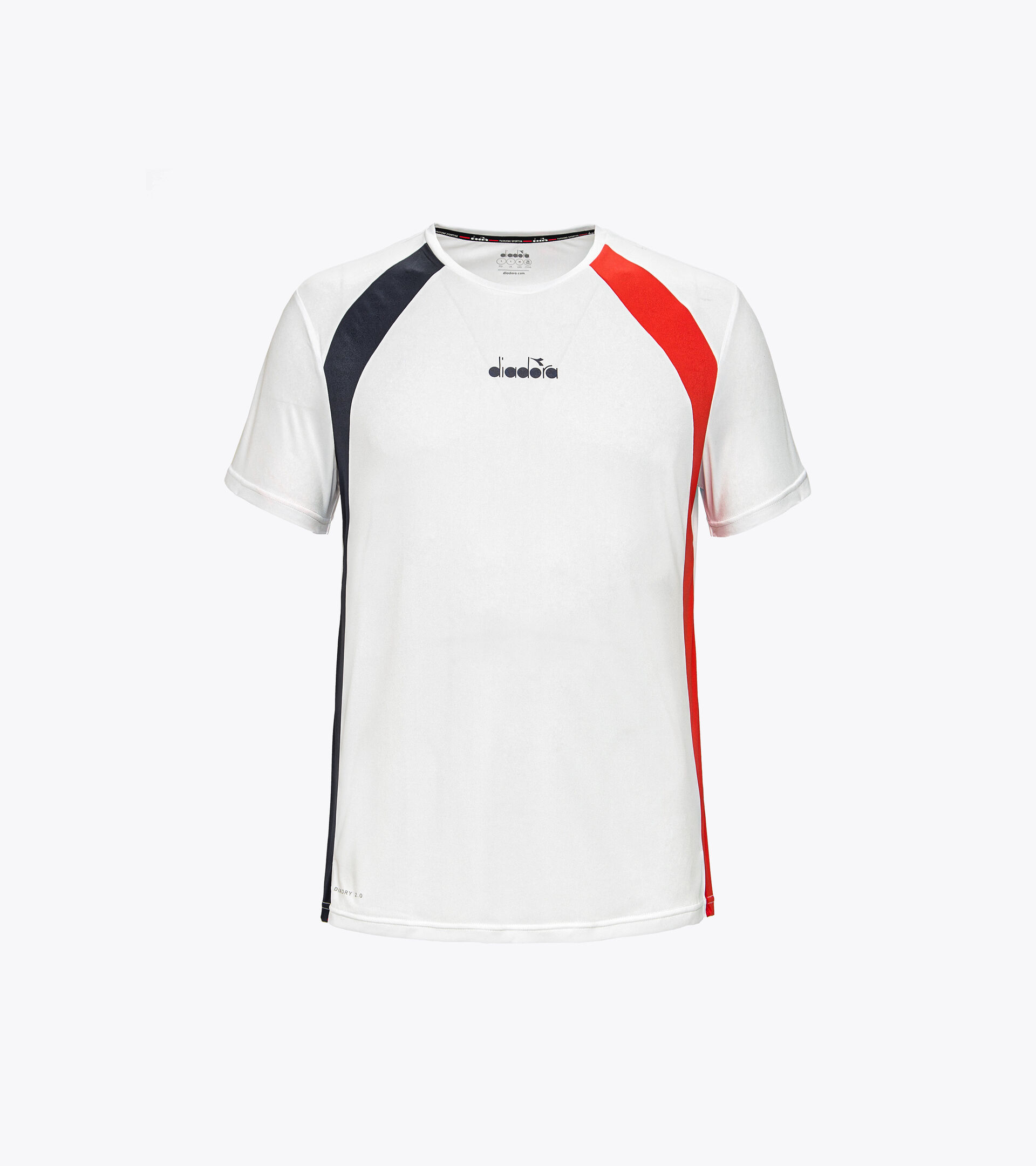 T-shirt da tennis - Uomo SS T-SHIRT BIANCO OTTICO - Diadora