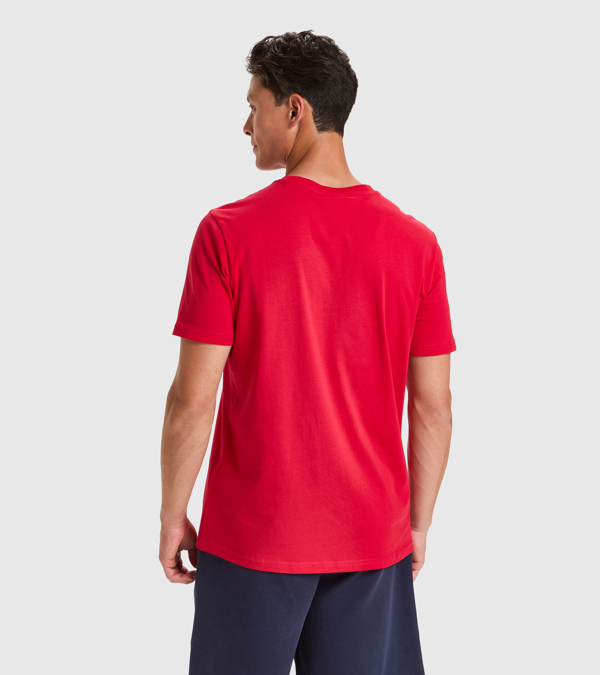 Apparel Sport UOMO T-SHIRT SS CHROMIA ROSSO TANGO Diadora