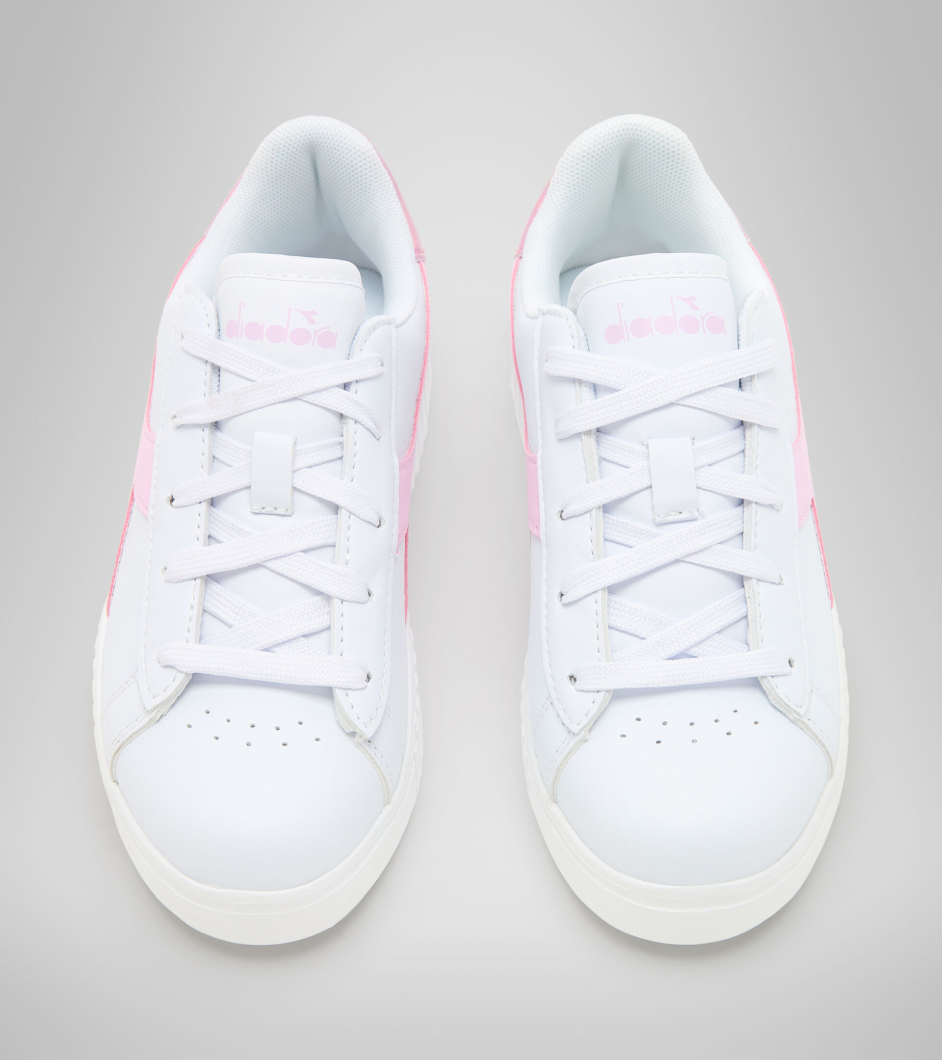 Chaussures de sport - Enfants 4-8 ans GAME STEP PS BLANC/ROSE METALLIC - Diadora