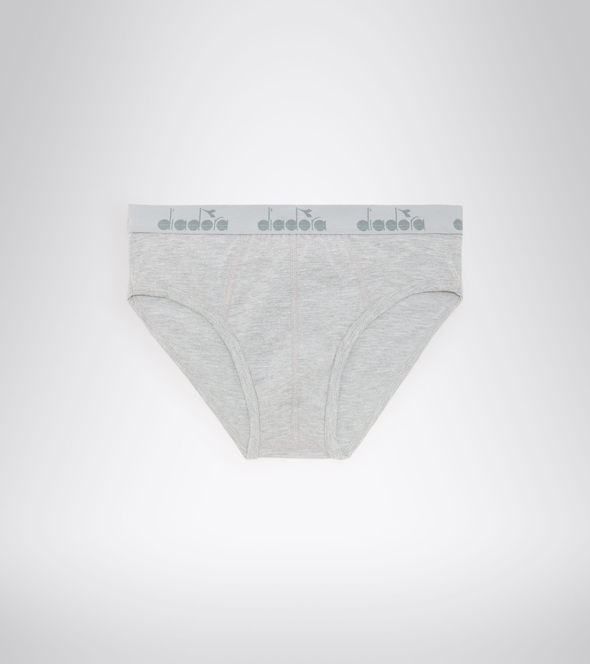 Boxer - Men LOGO BRIEF MELANGE GREY - Diadora