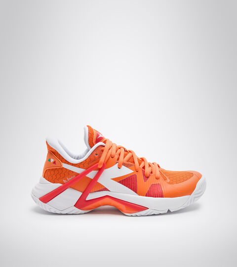 ᐉ Zapatillas De Pádel Diadora B Icon Clay Naranja Mujer