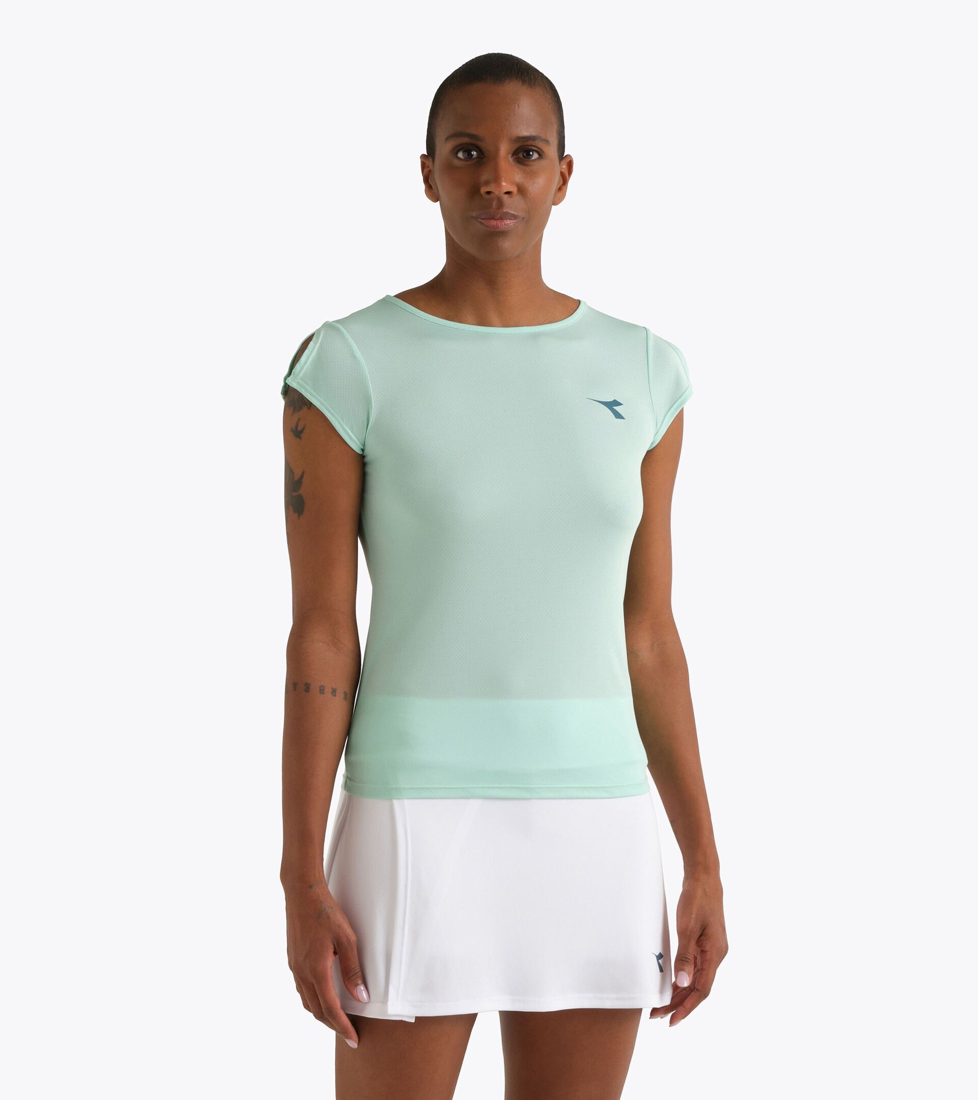 Tennis-T-Shirt - Damen
 L. SS T-SHIRT COURT MEERESBUCHT - Diadora
