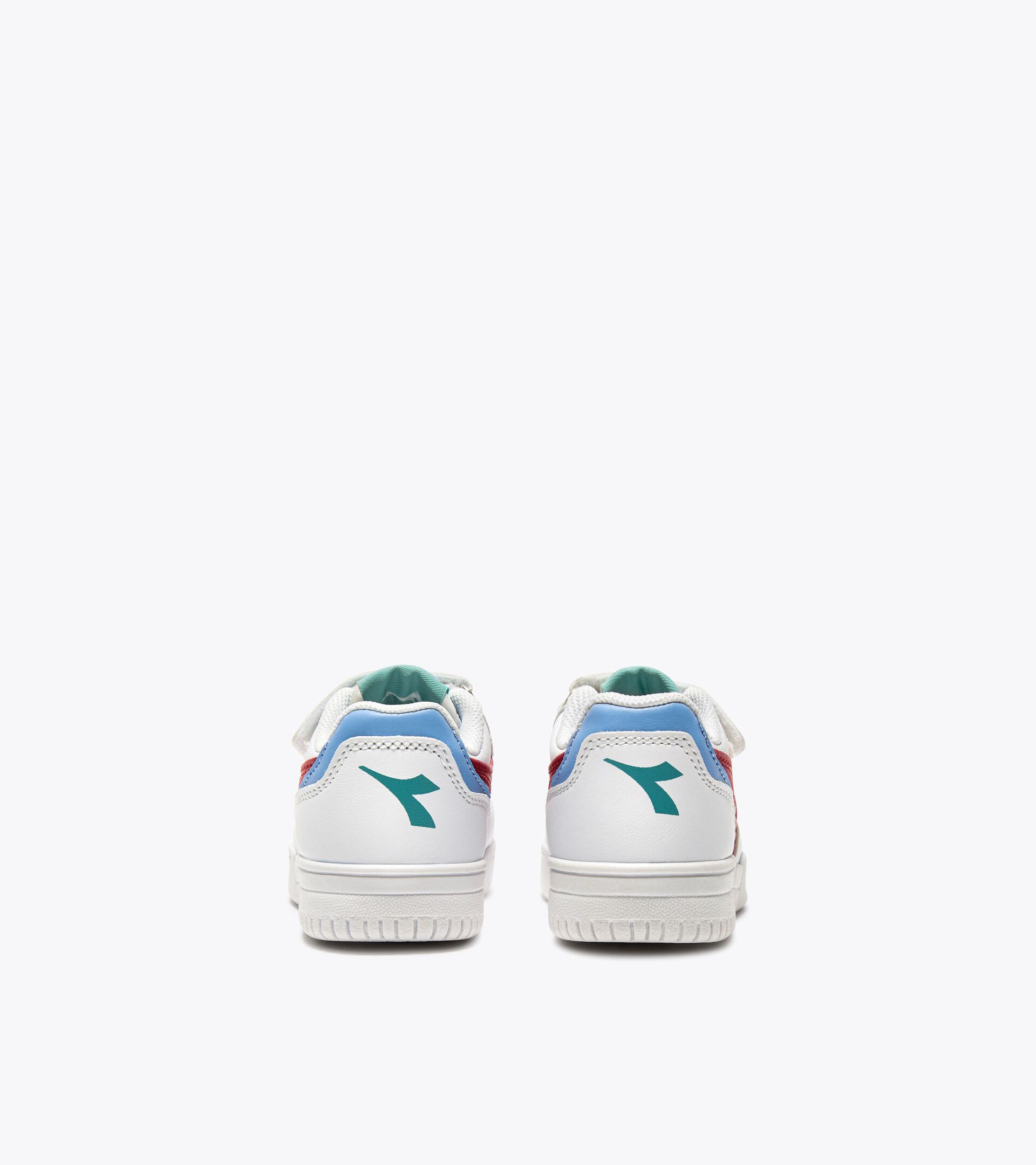 Zapatilla deportiva - Niños y niñas pequeños - 1-4 años
 RAPTOR LOW STRIPE TD BLCO/ROJO SALSA/DIADEMA AZUL - Diadora