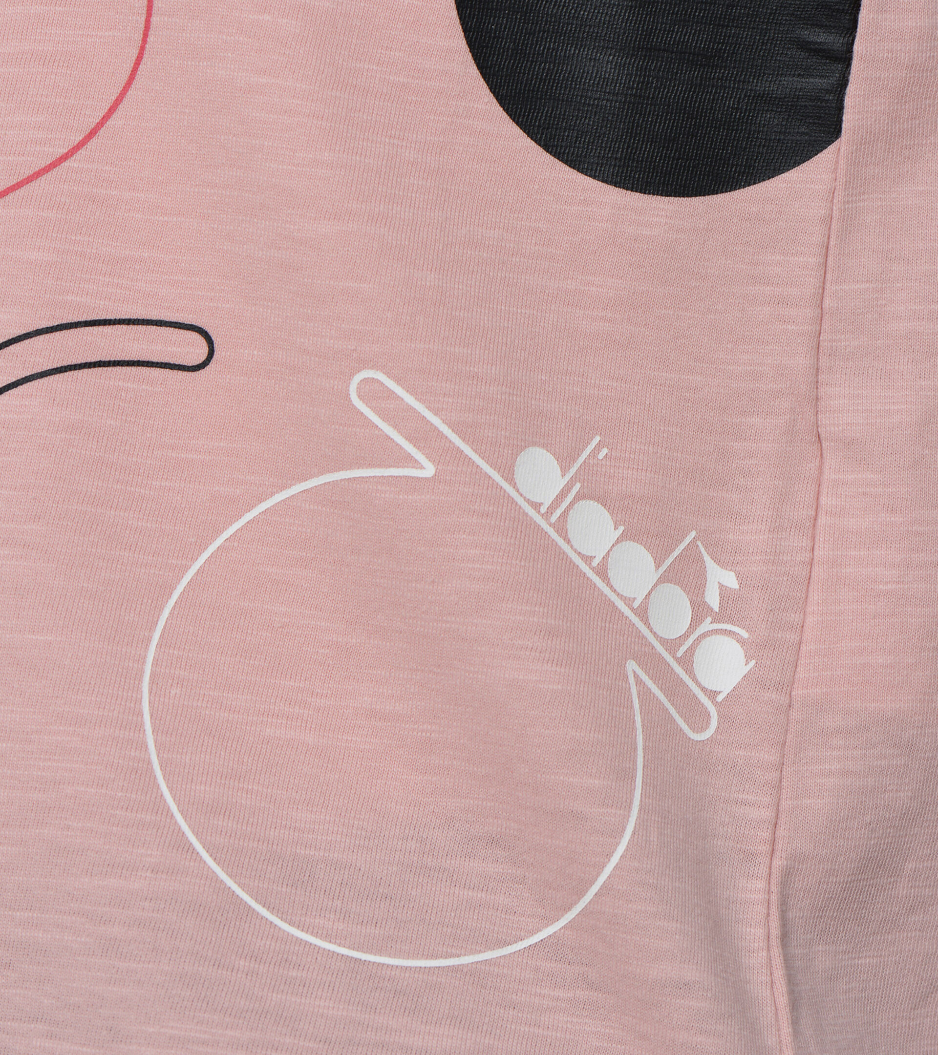 Tracksuit - Girls JG. SET SL LOGO MANIA PINK PEACHSKIN - Diadora