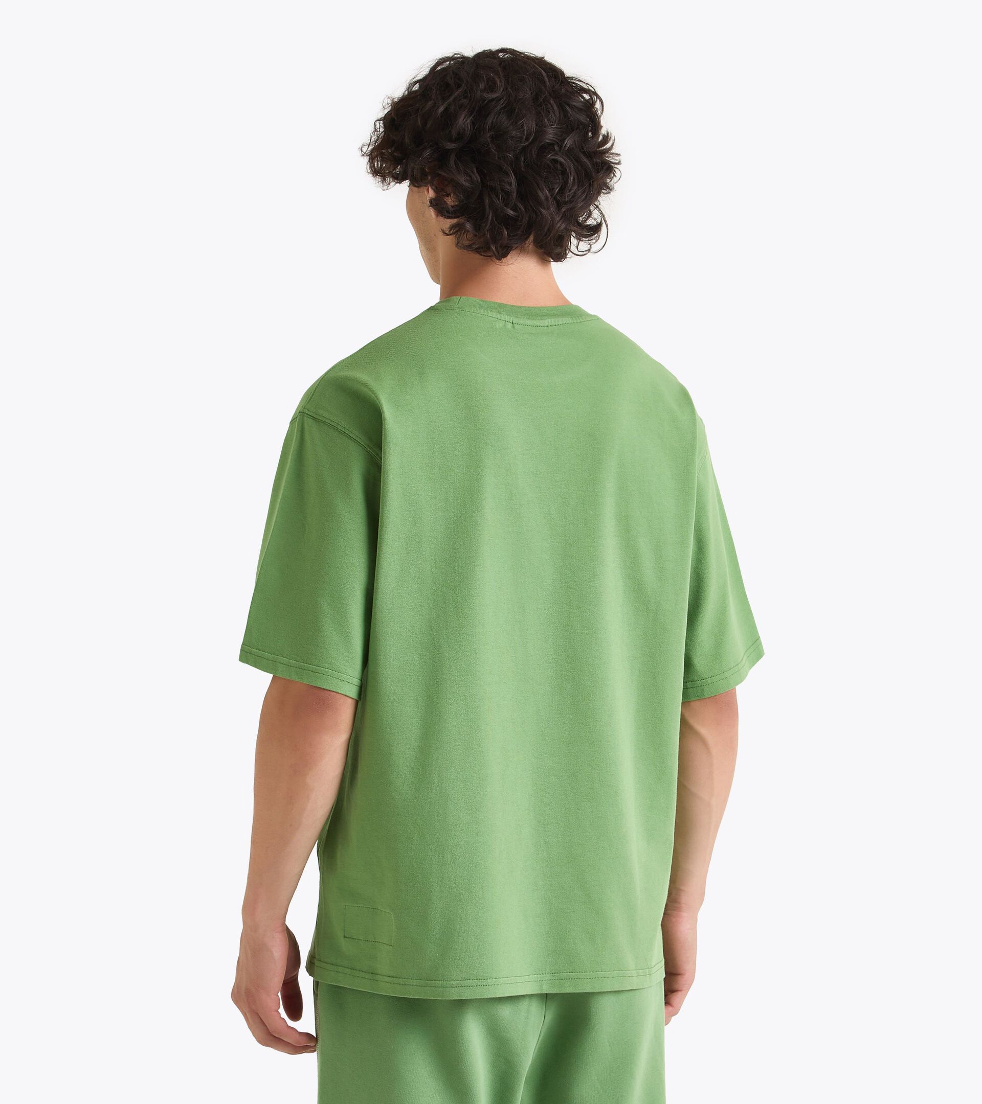 Legacy t-shirt with OG archive print - Made in Italy - All-gender T-SHIRT SS LEGACY I GREEN ENGLISH IVY - Diadora