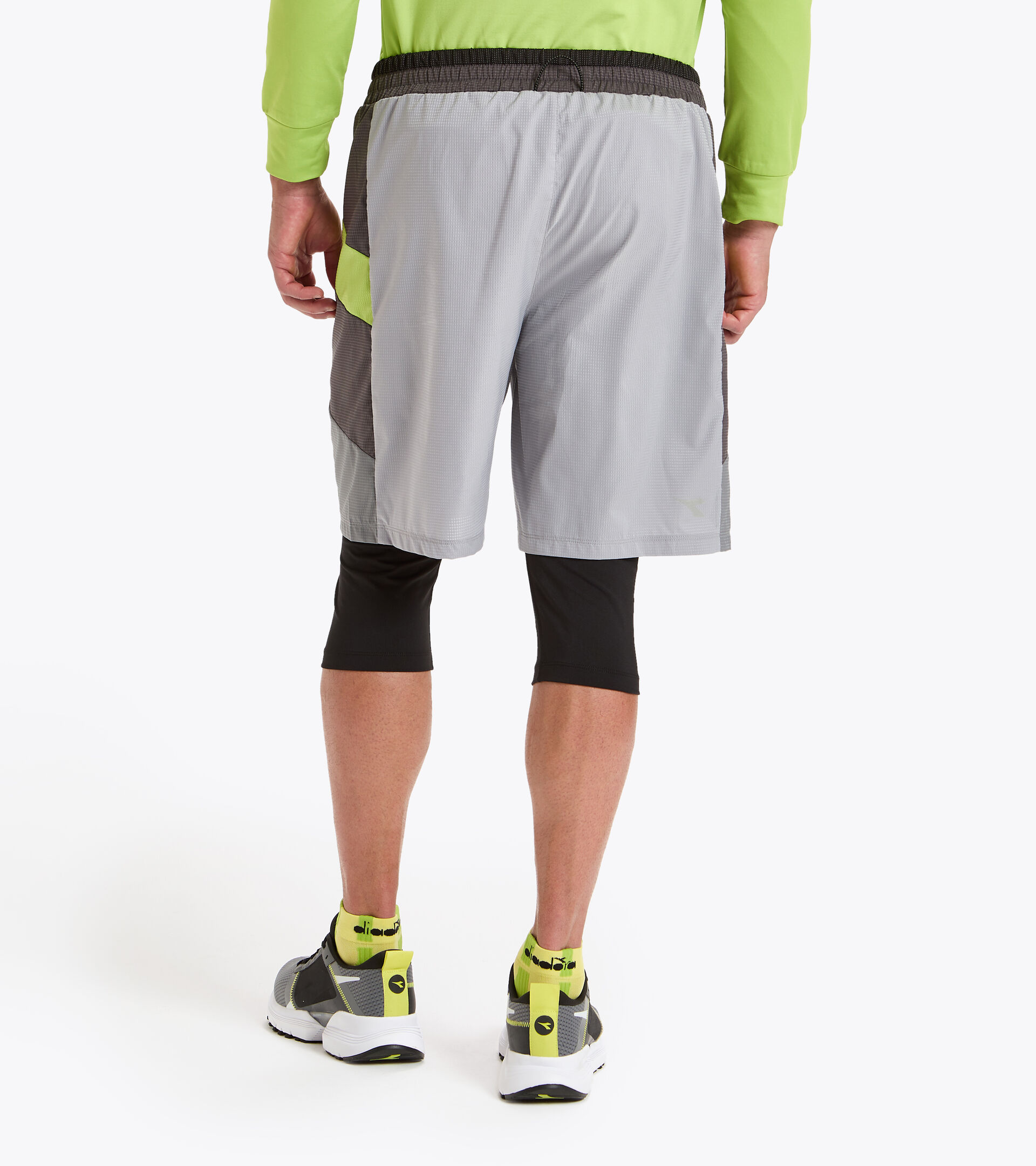 Running shorts - Men POWER SHORTS BE ONE ALLOY - Diadora